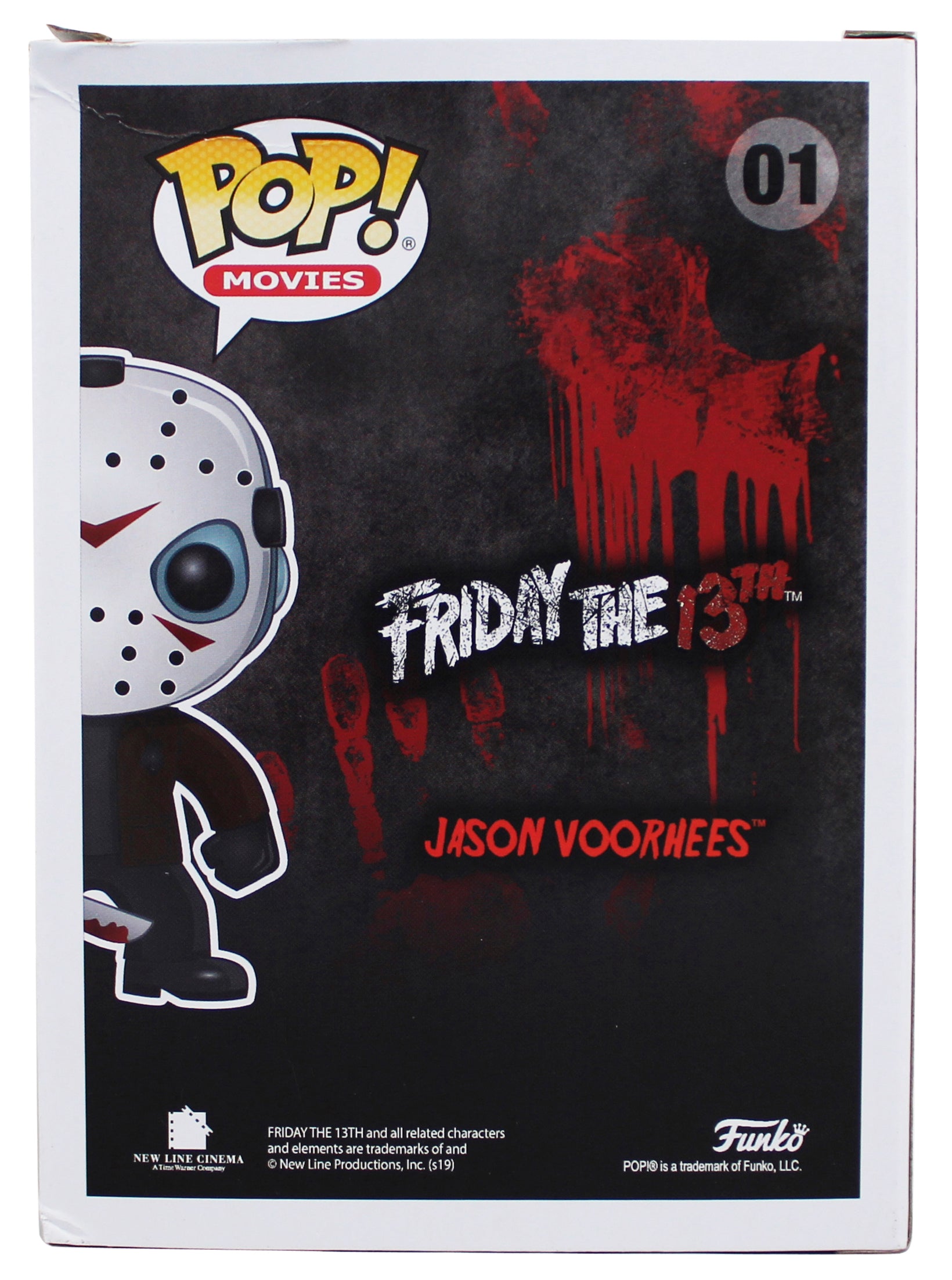 Ari Lehman "2x Insc" Signed Jason #01 Funko Pop Vinyl Figure BAS Wit #3W150410