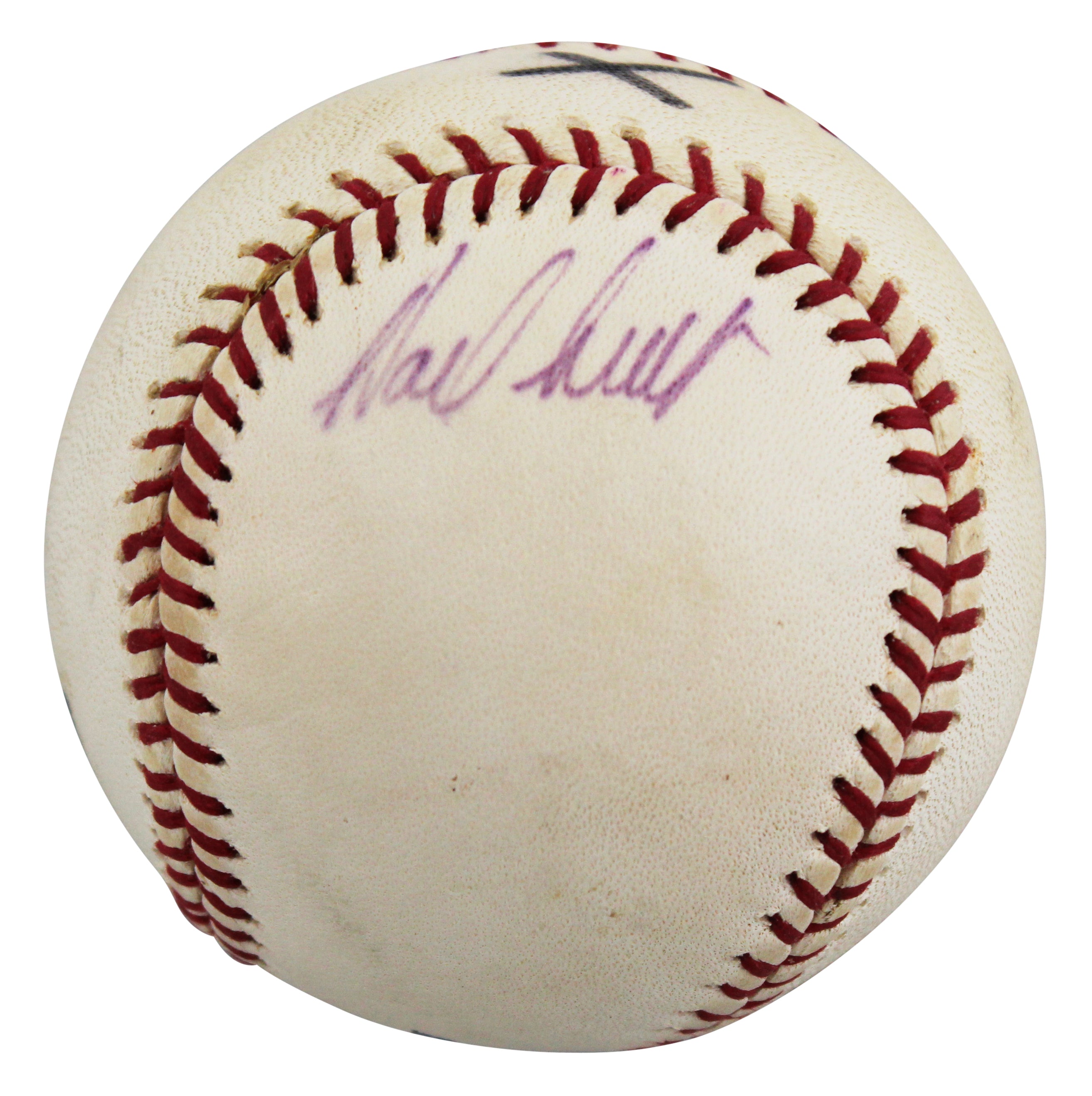Yankees Dave Righetti Authentic Signed Game Used Selig OML Baseball BAS #BV70370