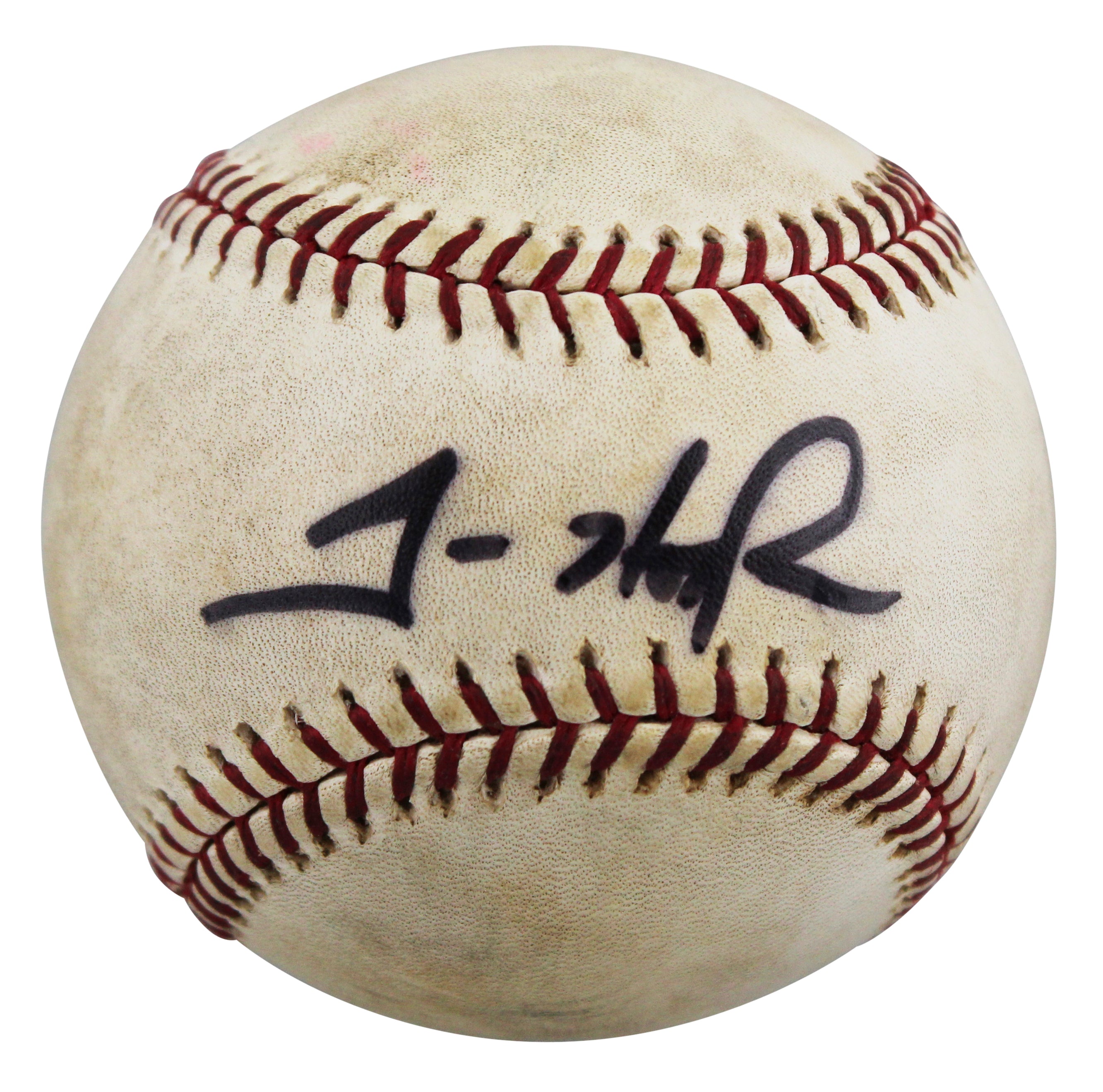 Padres Trevor Hoffman Authentic Signed Game Used Selig OML Baseball BAS #BV70342