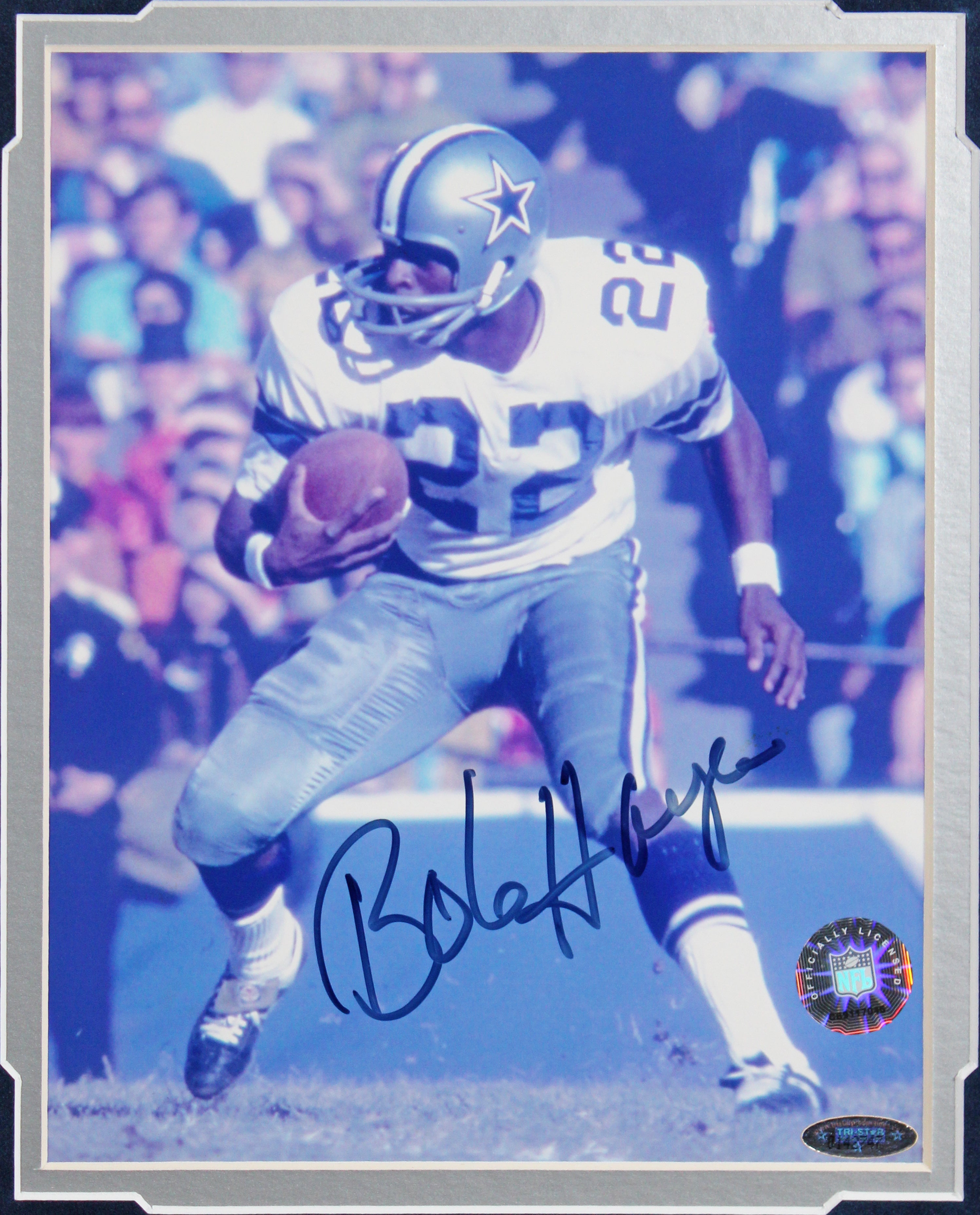 Cowboys Bob Hayes Authentic Signed 8x10 Framed Photo Tri Star #0142747
