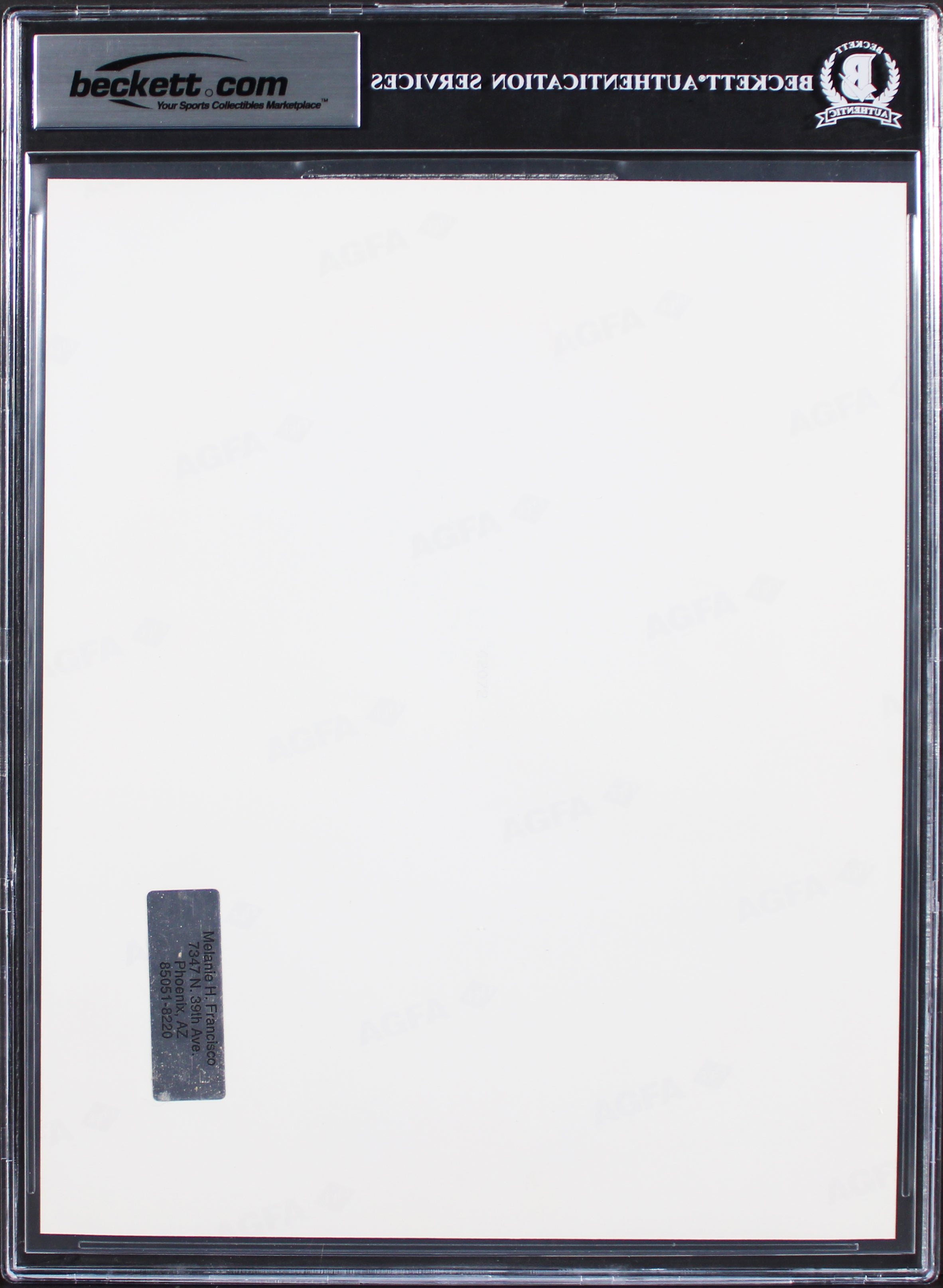 Richard Harris Gladiator Authentic Signed 8x10 Photo Autographed BAS Slabbed