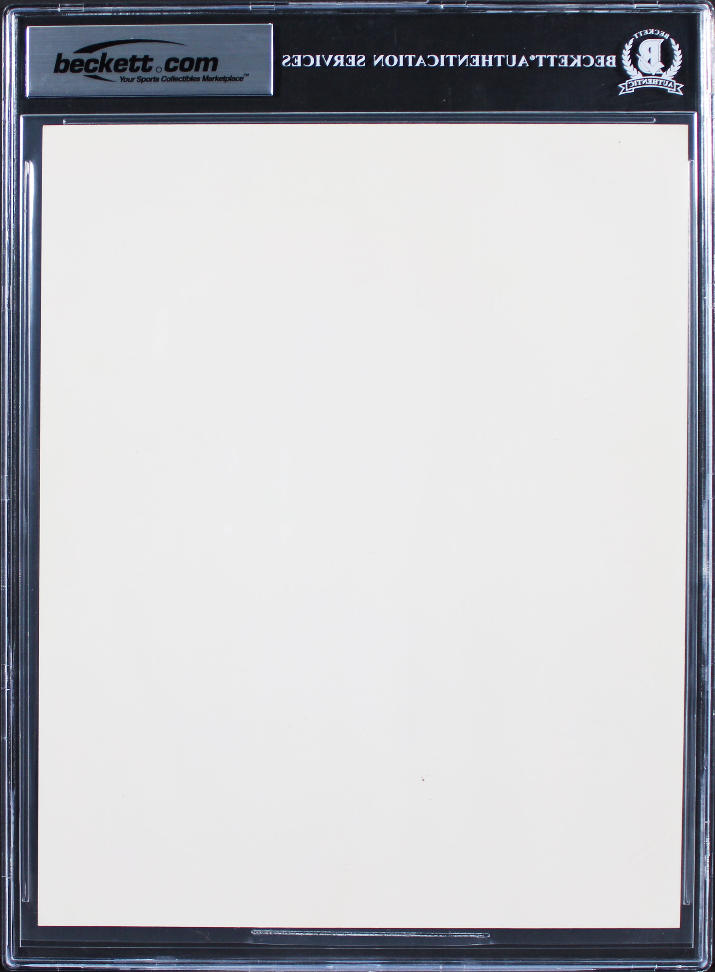 Peter Cushing Frankenstein "God's Blessings" Signed 8x10 Photo BAS Slabbed