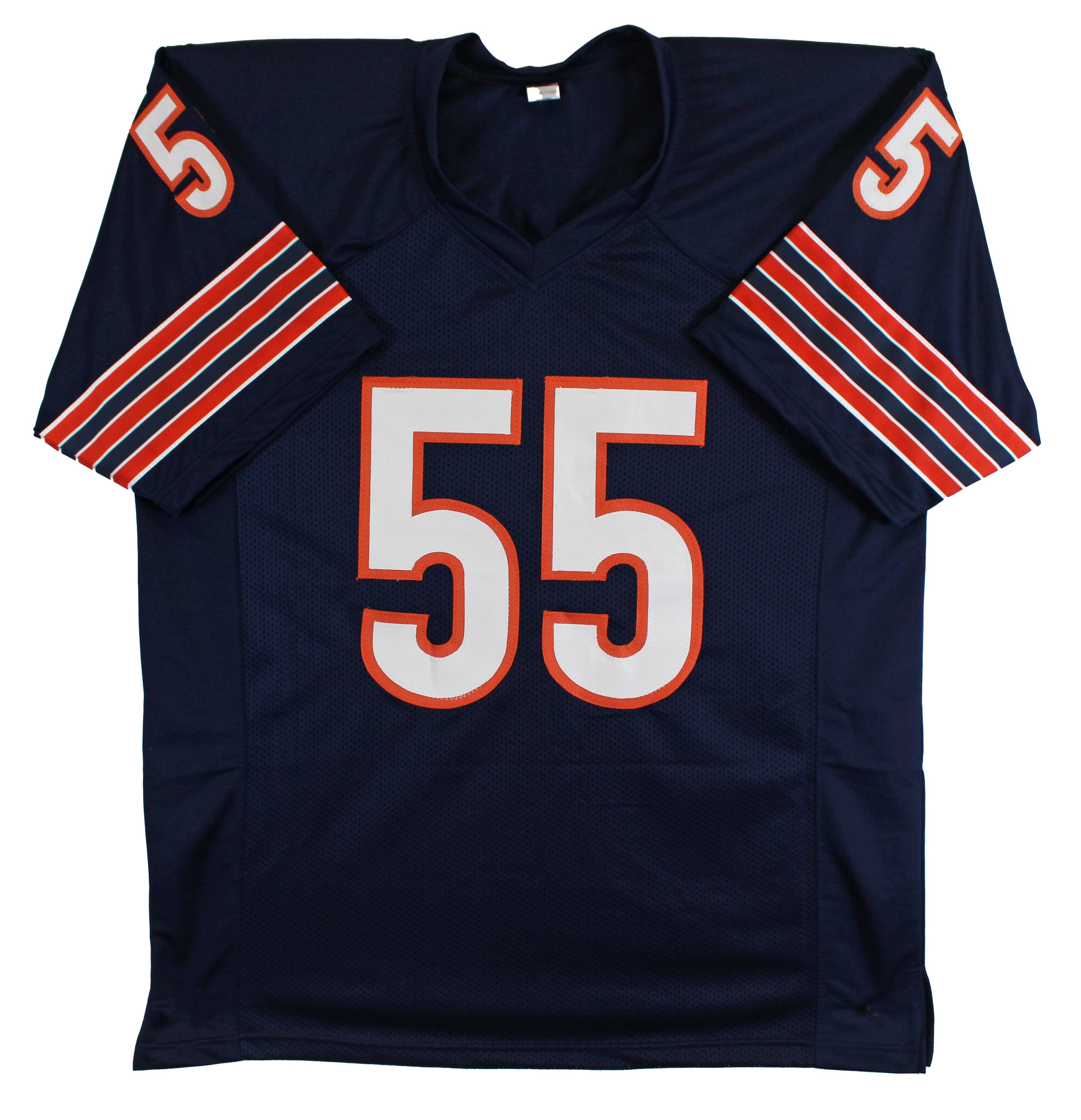 Lance Briggs Authentic Signed Navy Pro Style Jersey Autographed JSA
