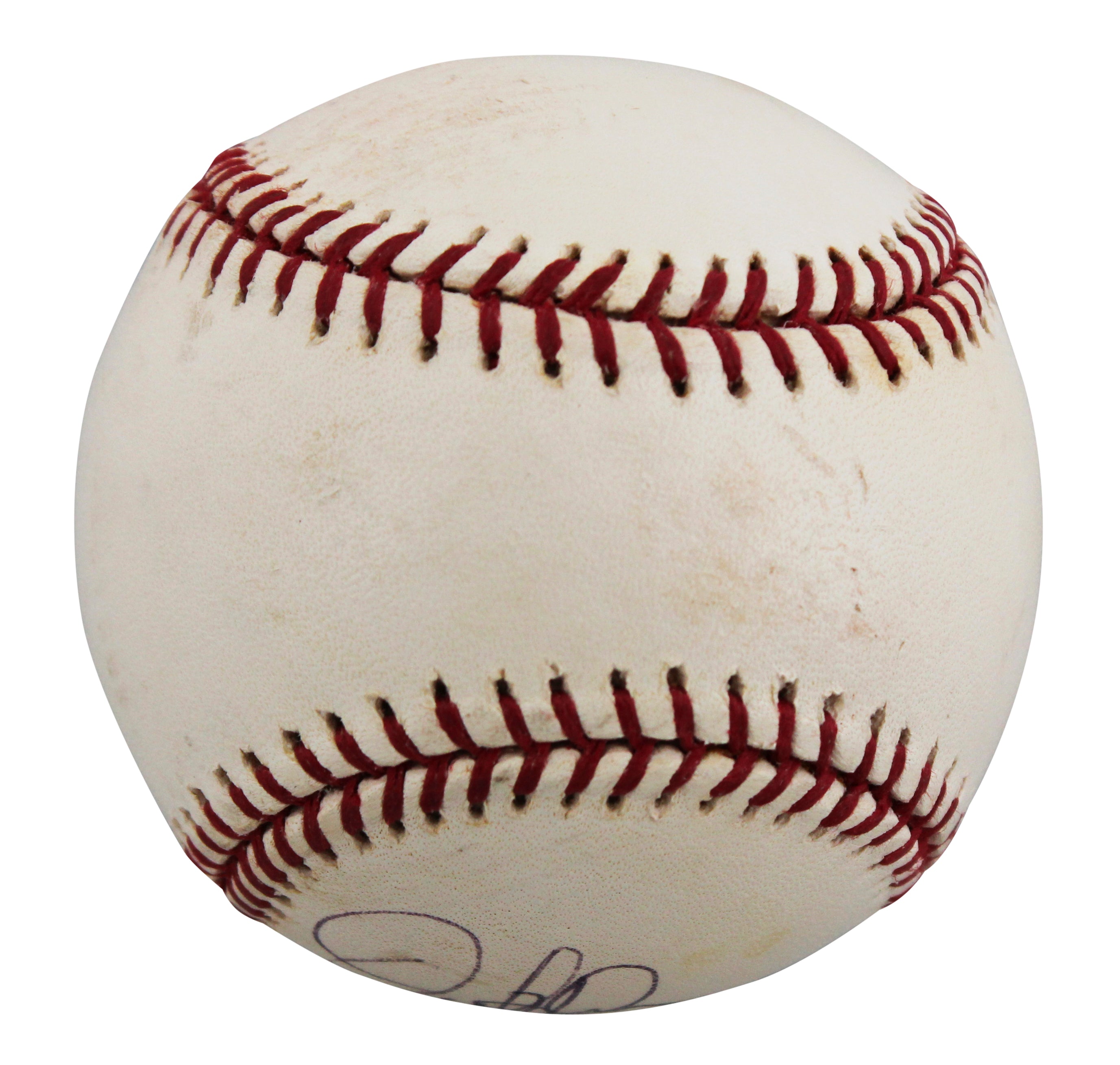Dodgers Orel Hershiser Signed Game Used Allen Selig OML Baseball BAS #BV70365