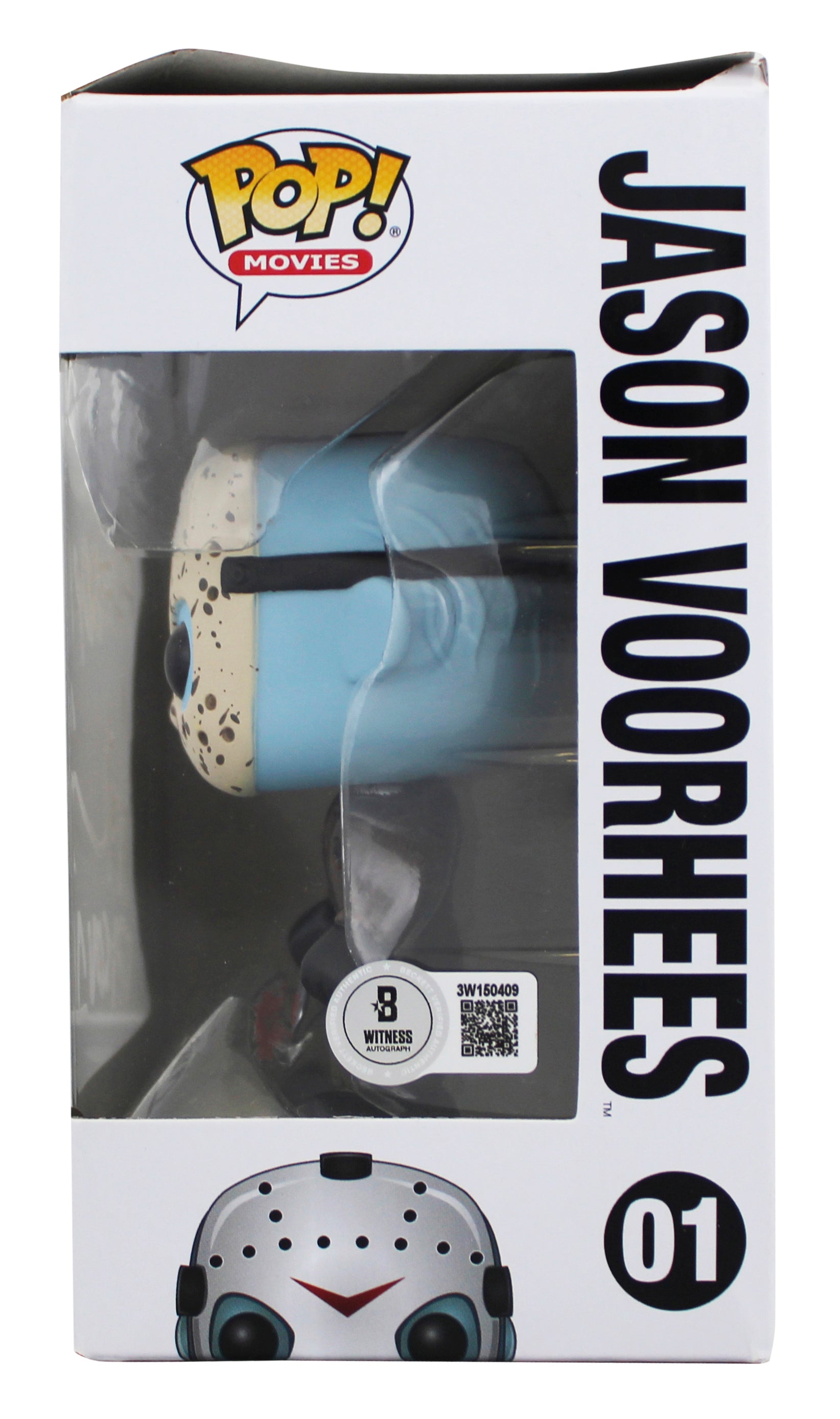 Ari Lehman "2x Insc" Signed Jason #01 Funko Pop Vinyl Figure BAS Wit #3W150409