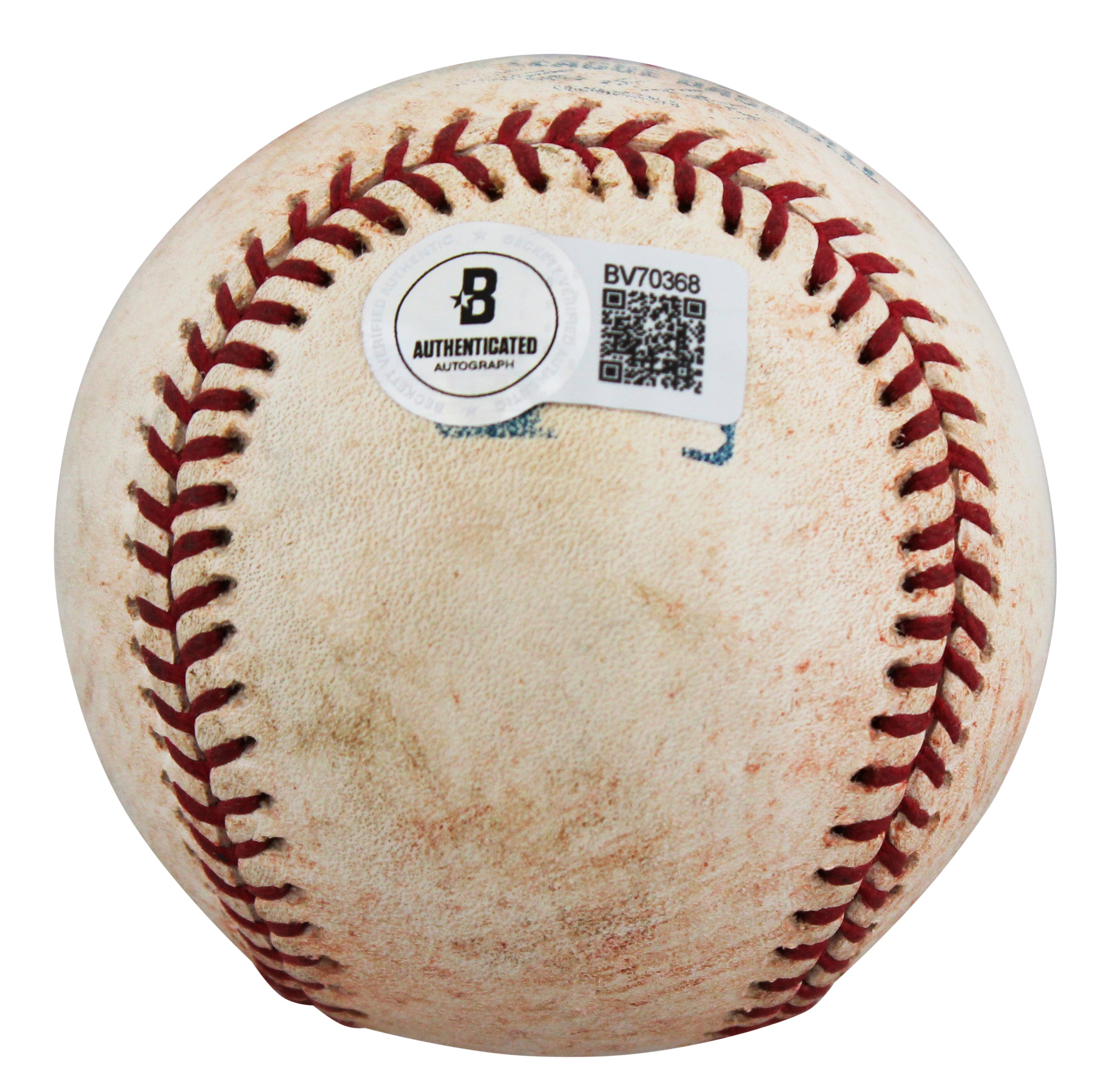 Dodgers Eric Gagne Authentic Signed Game Used Selig OML Baseball BAS #BV70368