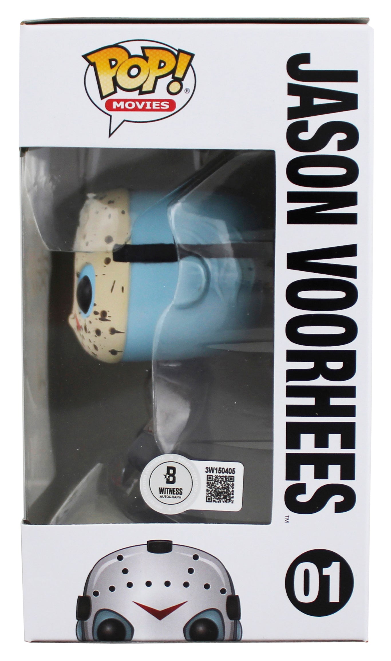 Ari Lehman "2x Insc" Signed Jason #01 Funko Pop Vinyl Figure BAS Wit #3W150405