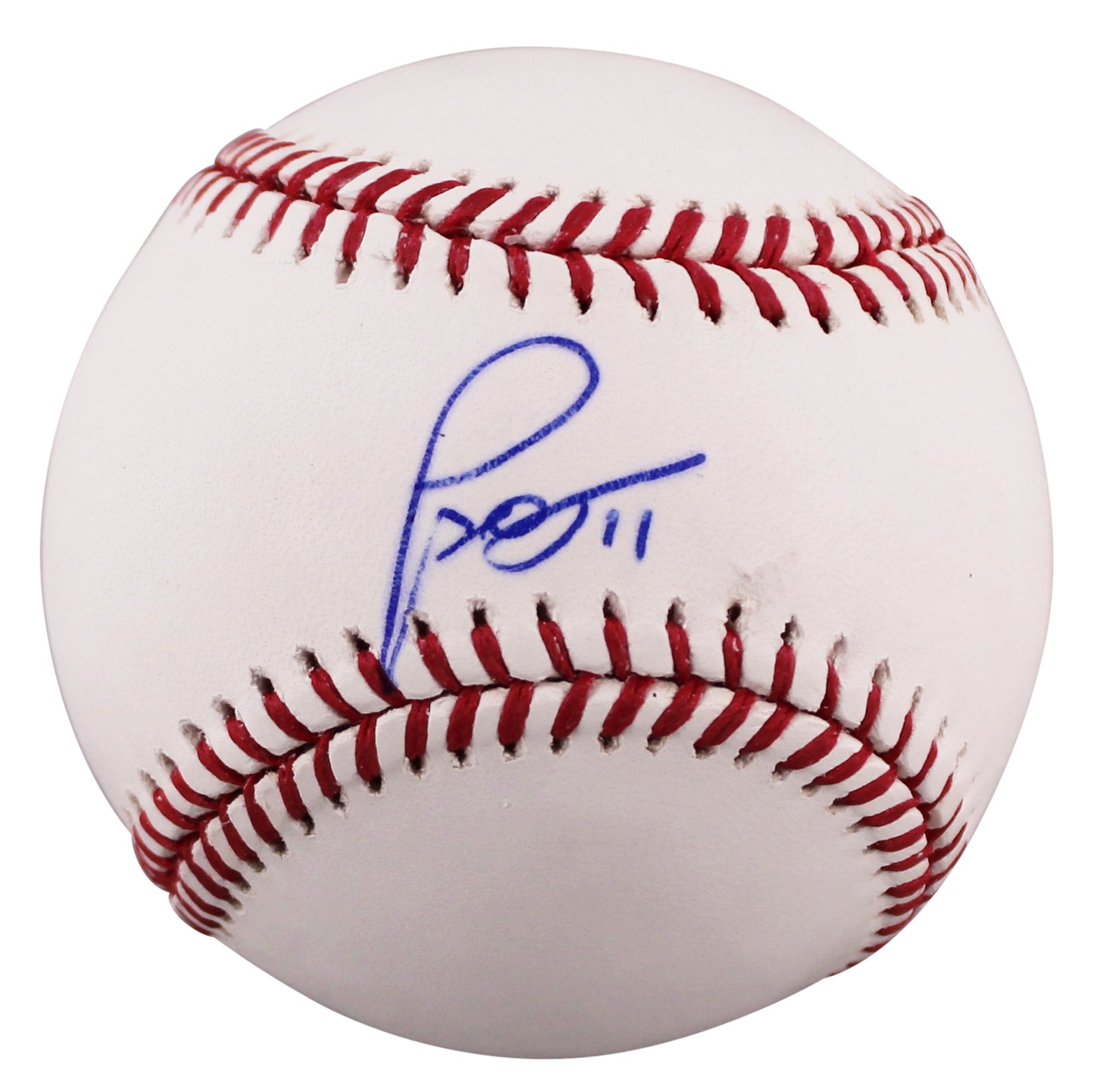 Dodgers Miguel Rojas Authentic Signed OML Baseball Autographed BAS #BP33054