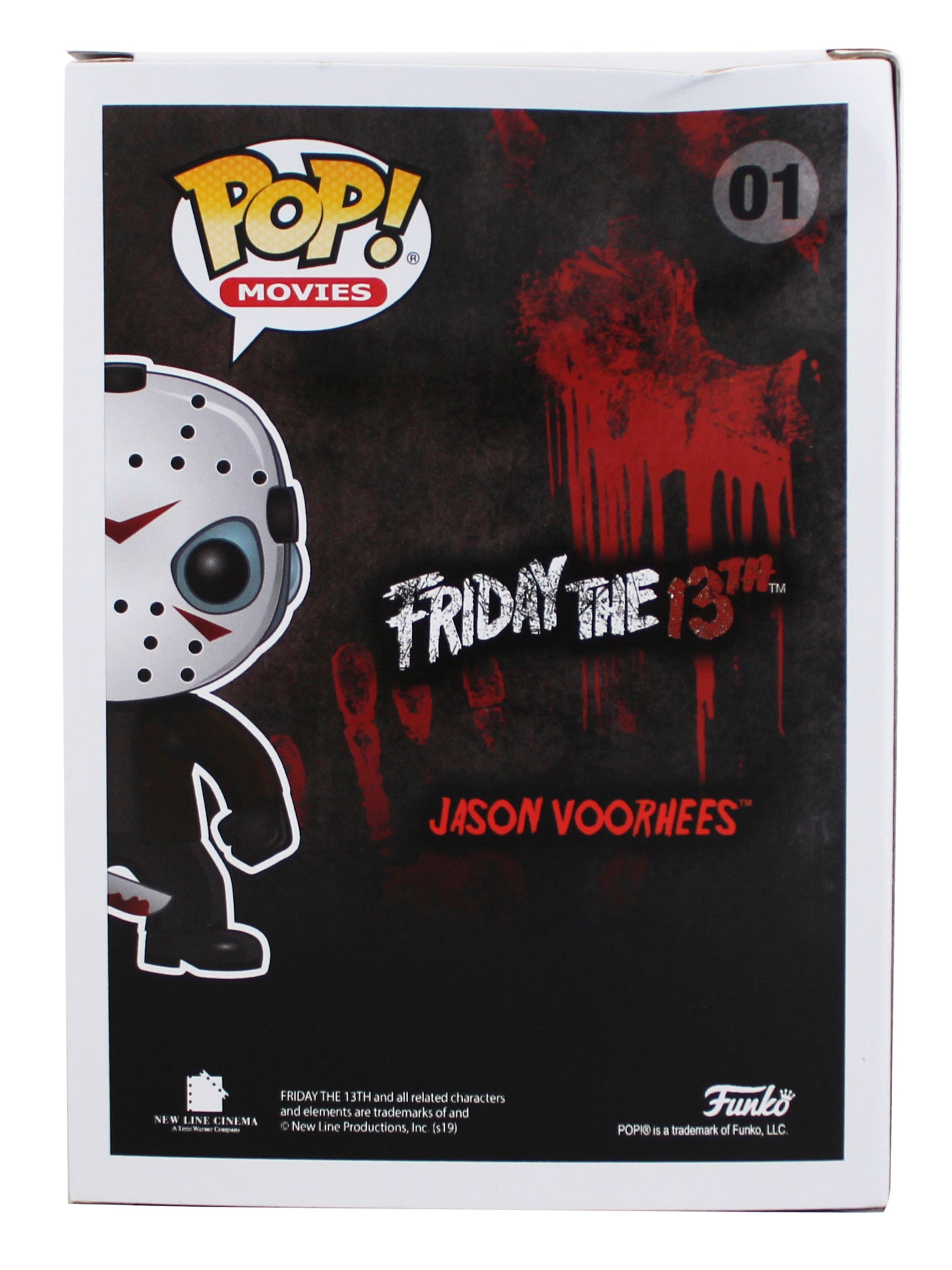 Ari Lehman "2x Insc" Signed Jason #01 Funko Pop Vinyl Figure BAS Wit #3W150405