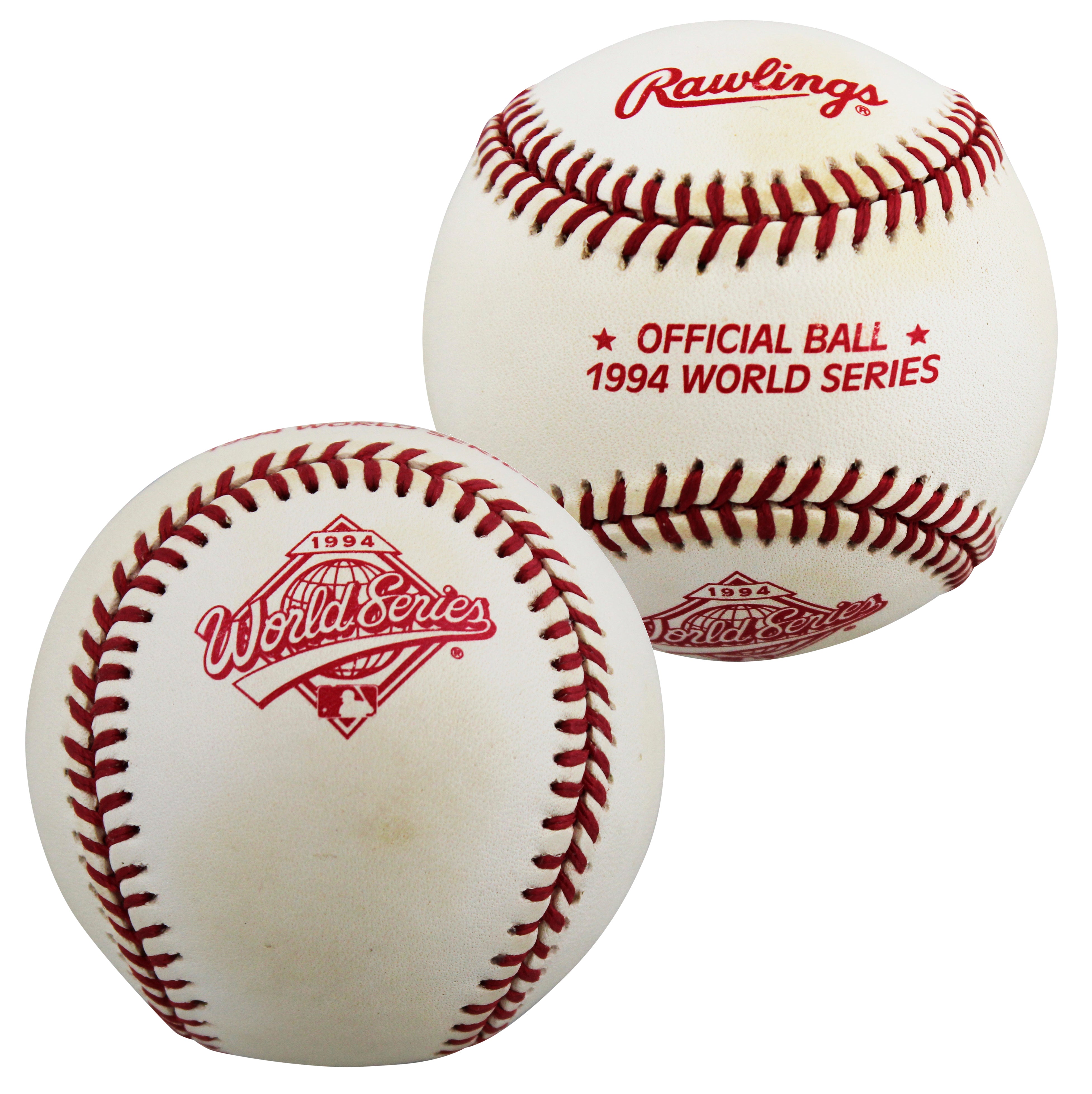 1994 World Series Logo Rawlings Baseball Un-signed