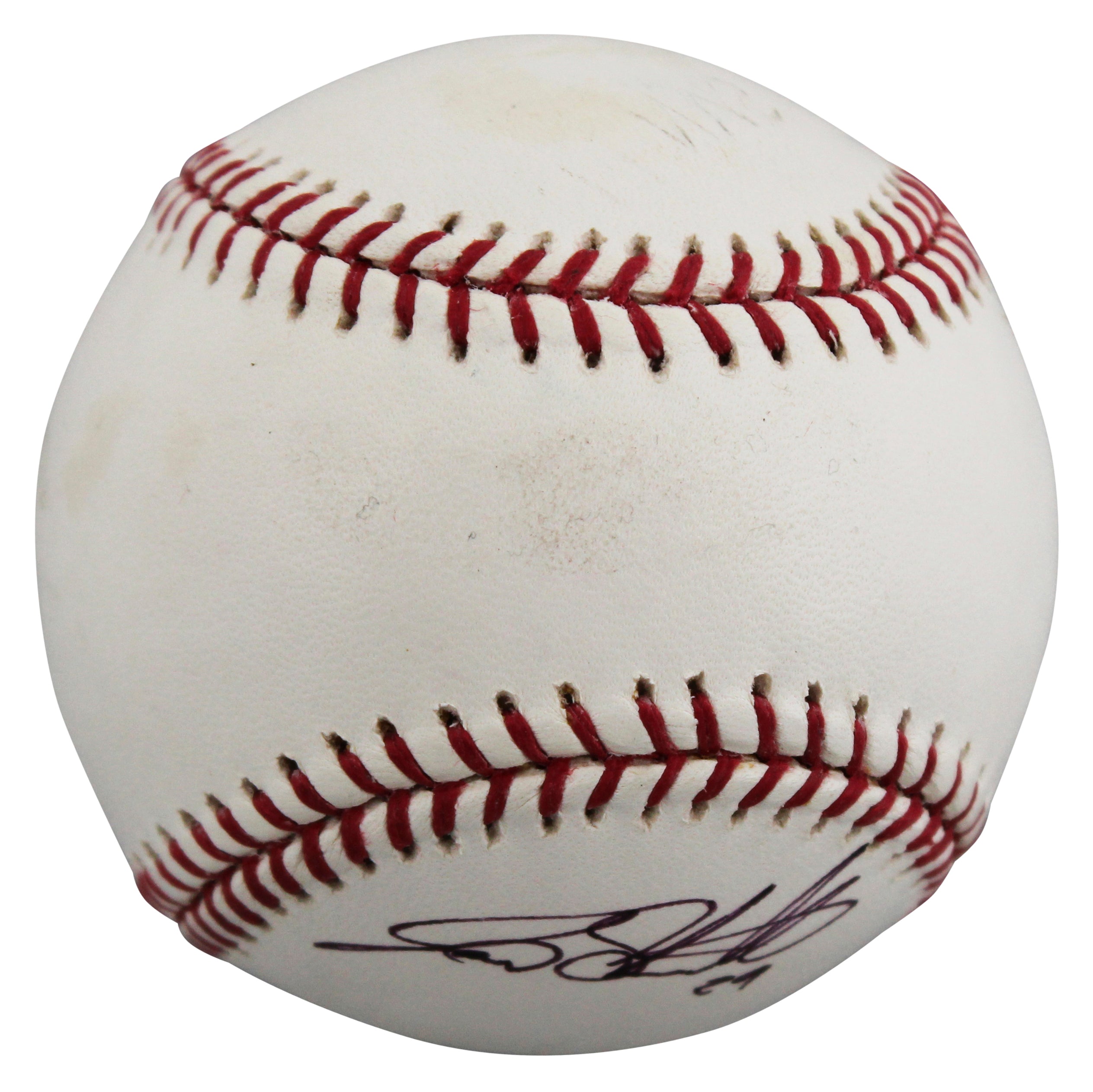 Giants Jason Schmidt Authentic Signed Allen Selig OML Baseball BAS #BV70348