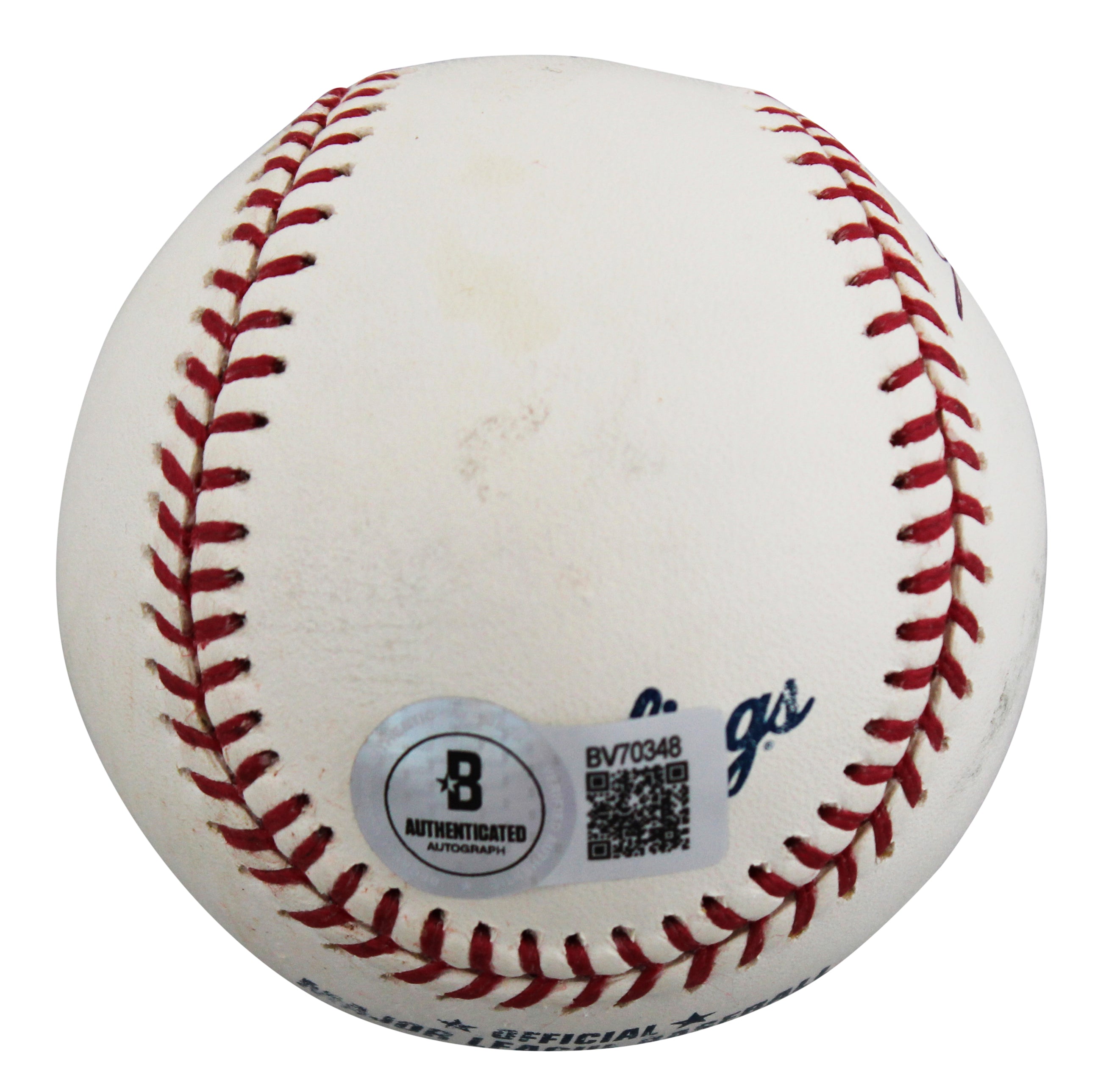 Giants Jason Schmidt Authentic Signed Allen Selig OML Baseball BAS #BV70348