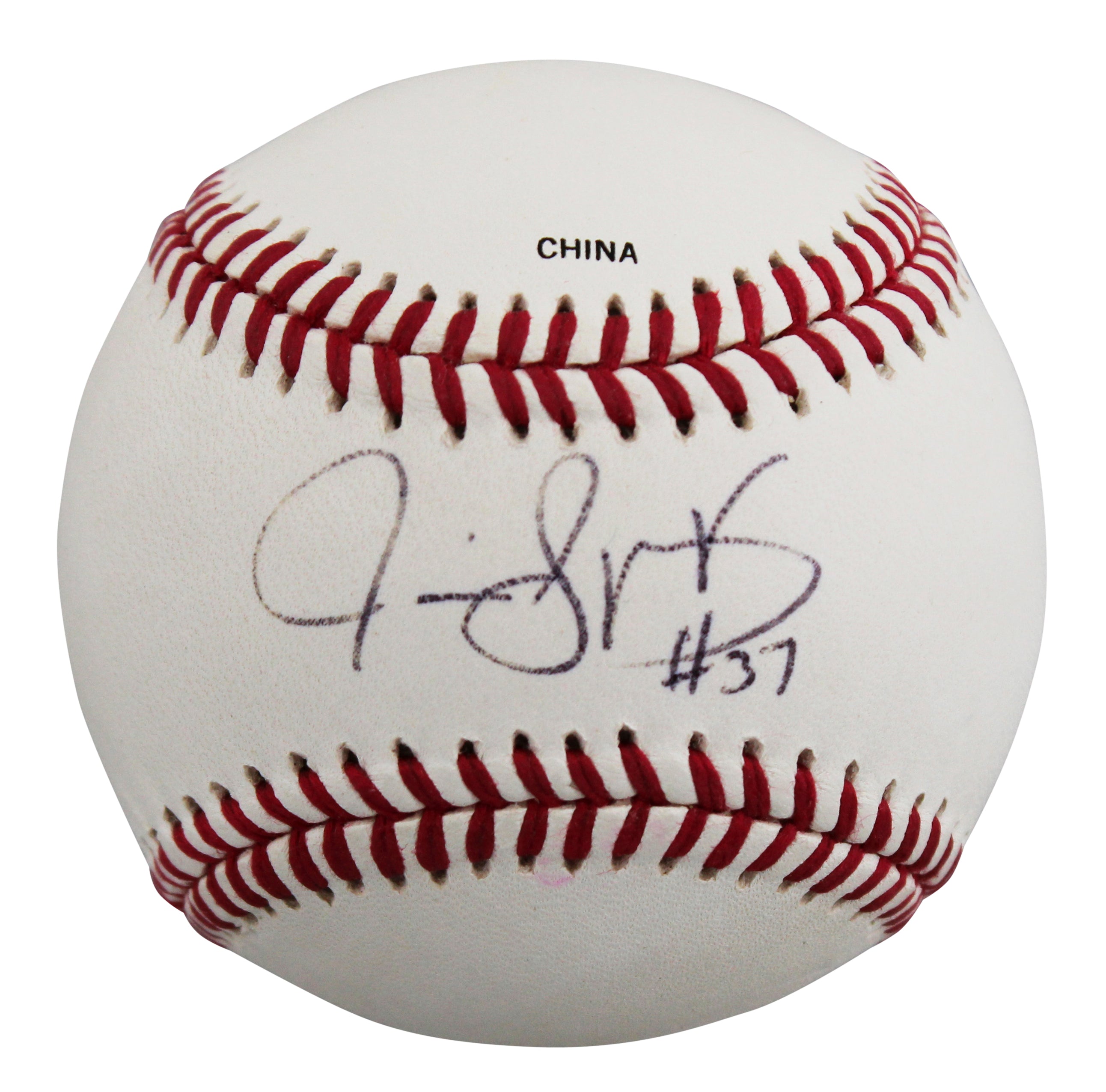 D-Backs Junior Spivey Authentic Signed Rawlings Ripken Baseball BAS #BV70356