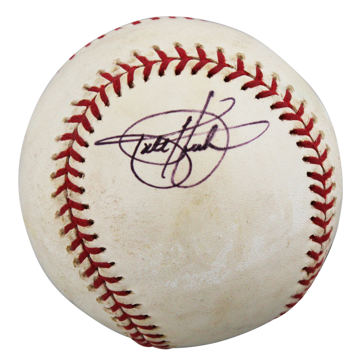 Rockies Todd Helton Signed Practice Used Allen Selig OML Baseball BAS #BV70354