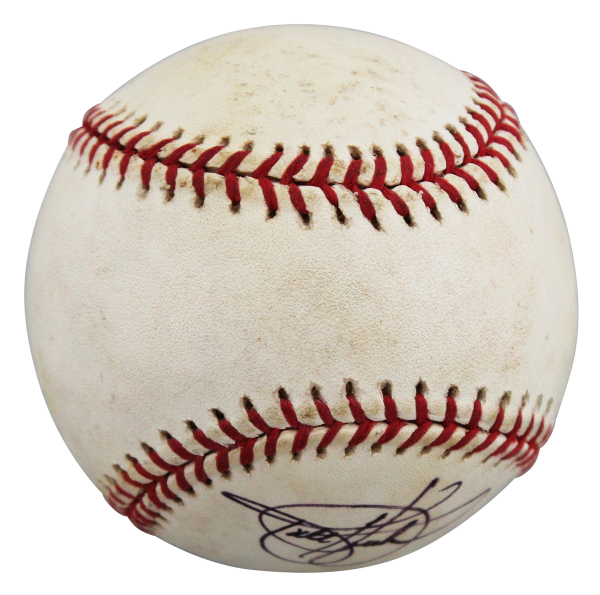 Rockies Todd Helton Signed Practice Used Allen Selig OML Baseball BAS #BV70354