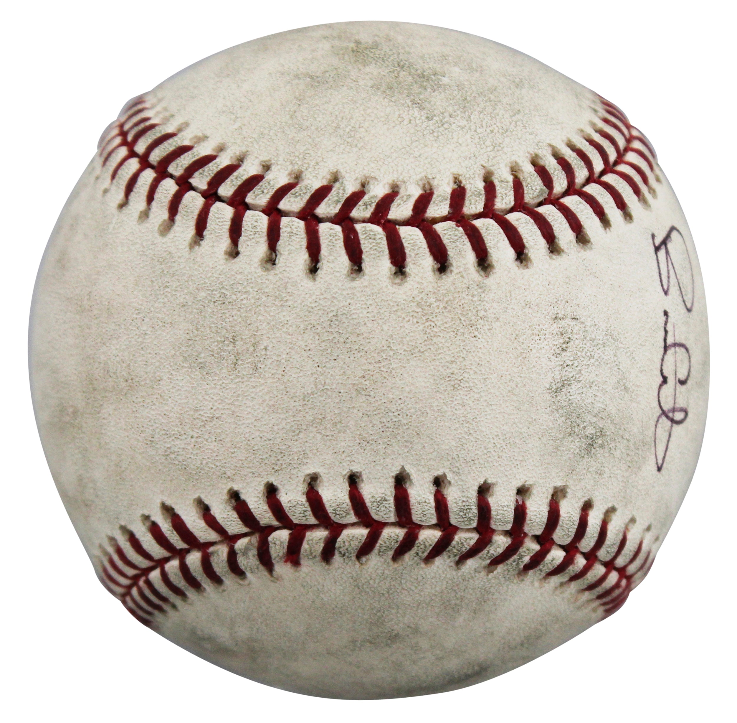 Padres Brian Giles Authentic Signed Game Used Selig OML Baseball BAS #BV70351