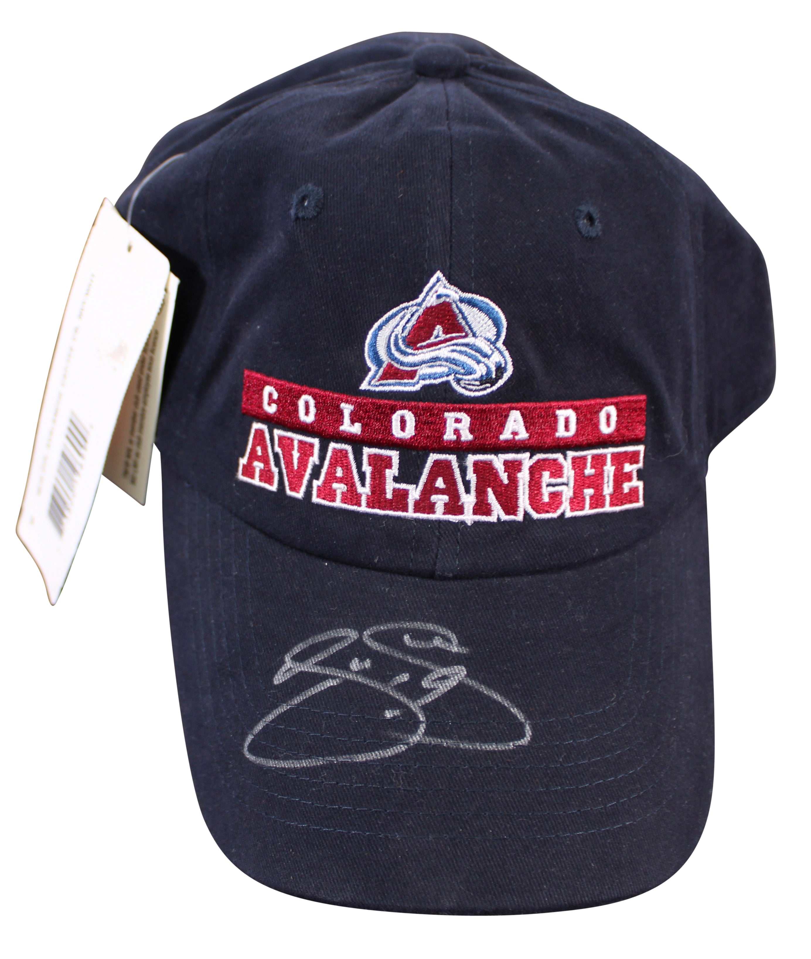 Avalanche Joe Sakic Authentic Signed CCM Hat Autographed BAS #BR84201