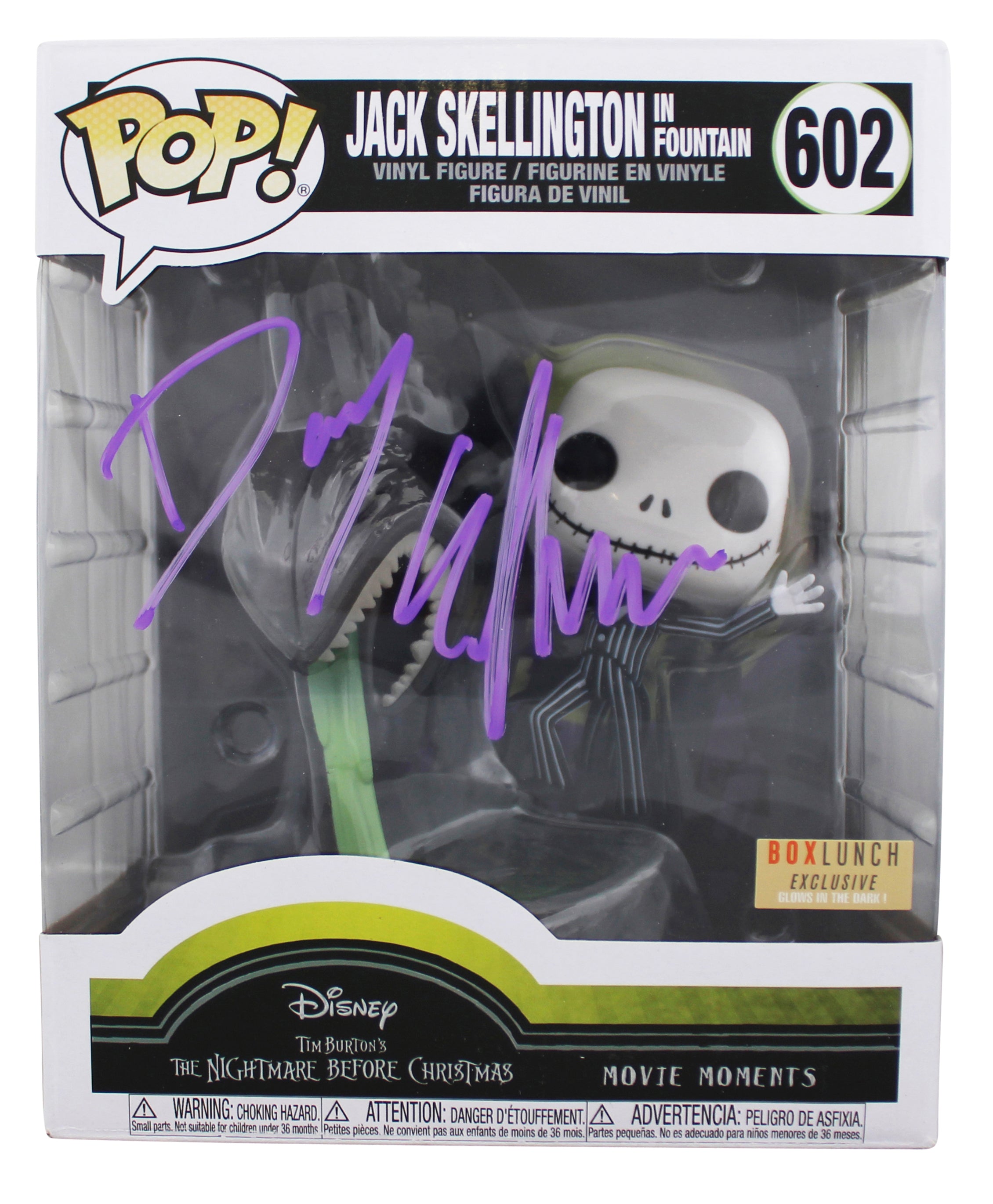 Danny Elfman The Nightmare Before Christmas Signed #602 Funko Pop Figure JSA