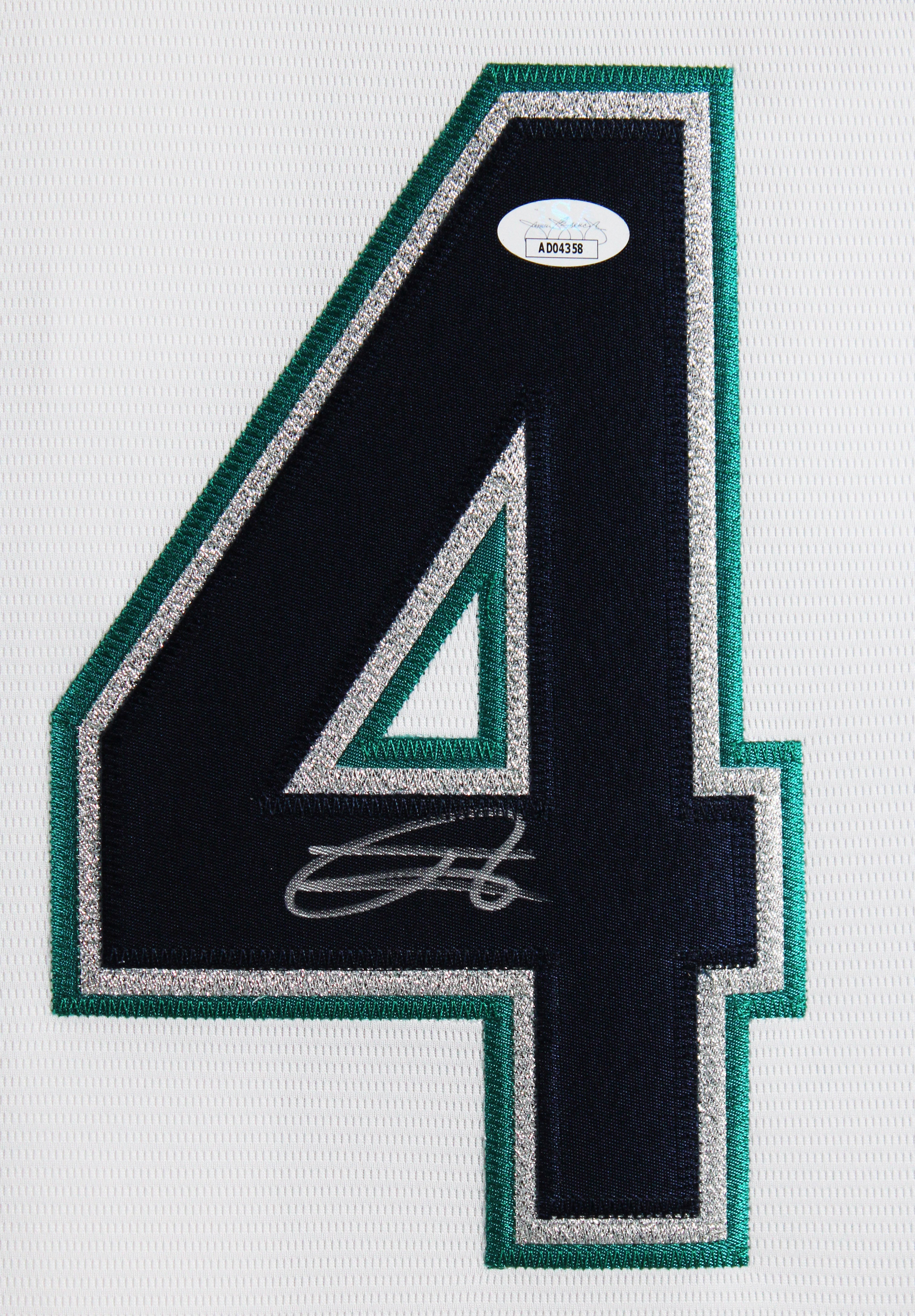 Mariners Julio Rodriguez Authentic Signed White Nike Framed Jersey JSA