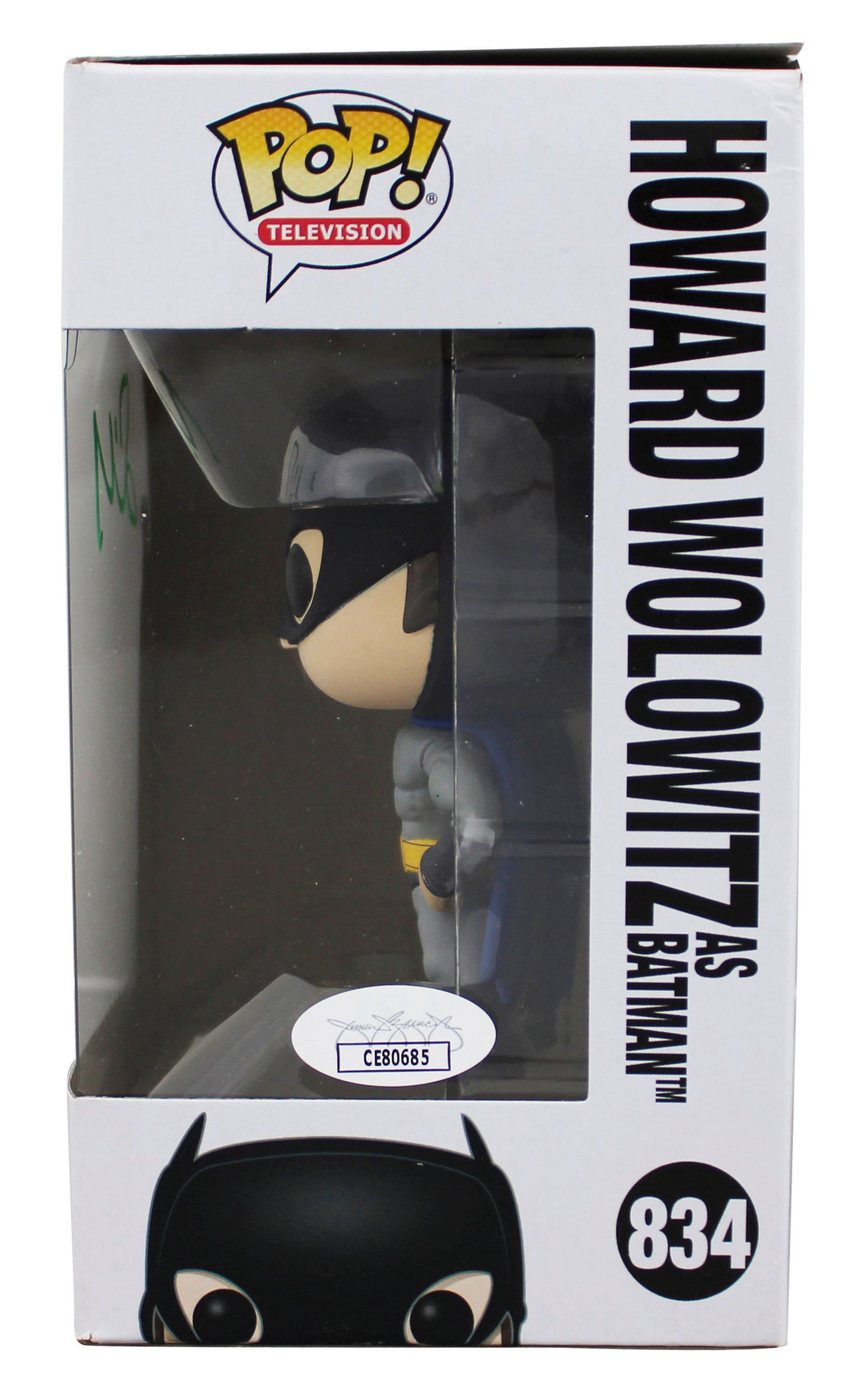 Simon Helberg The Big Bang Theory Signed #834 Funko Pop Figure JSA #CE80685