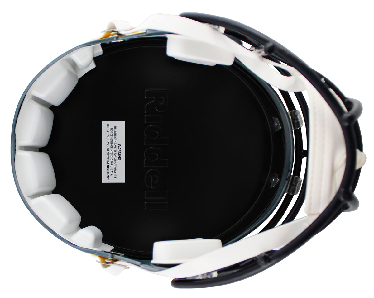 Rams Aaron Donald Authentic Signed 2025 Rivalries Full Size Speed Rep Helmet BAS
