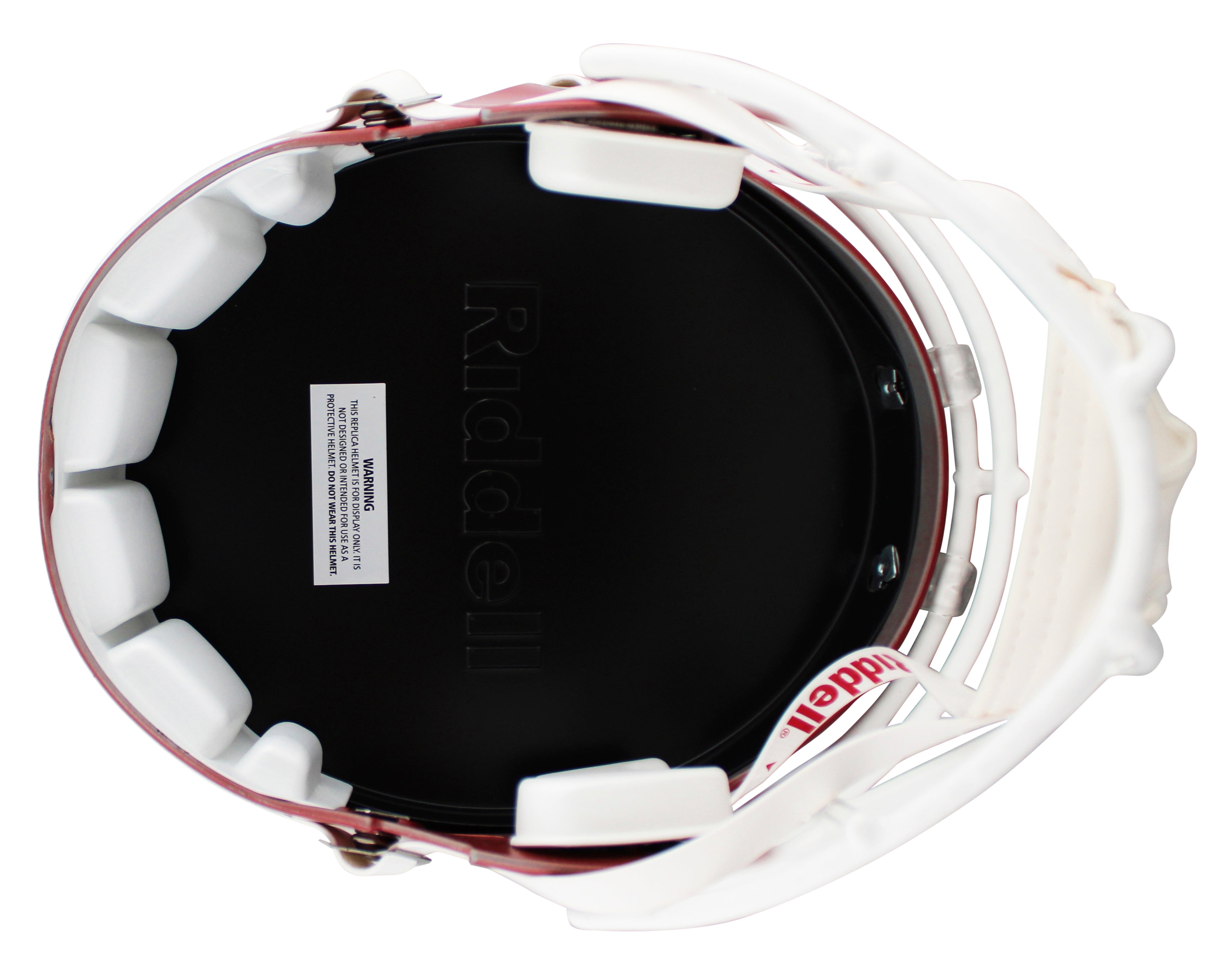 OU HT (4) Sims, White, Owens & Bradford Signed Full Size Speed Rep Helmet BAS W