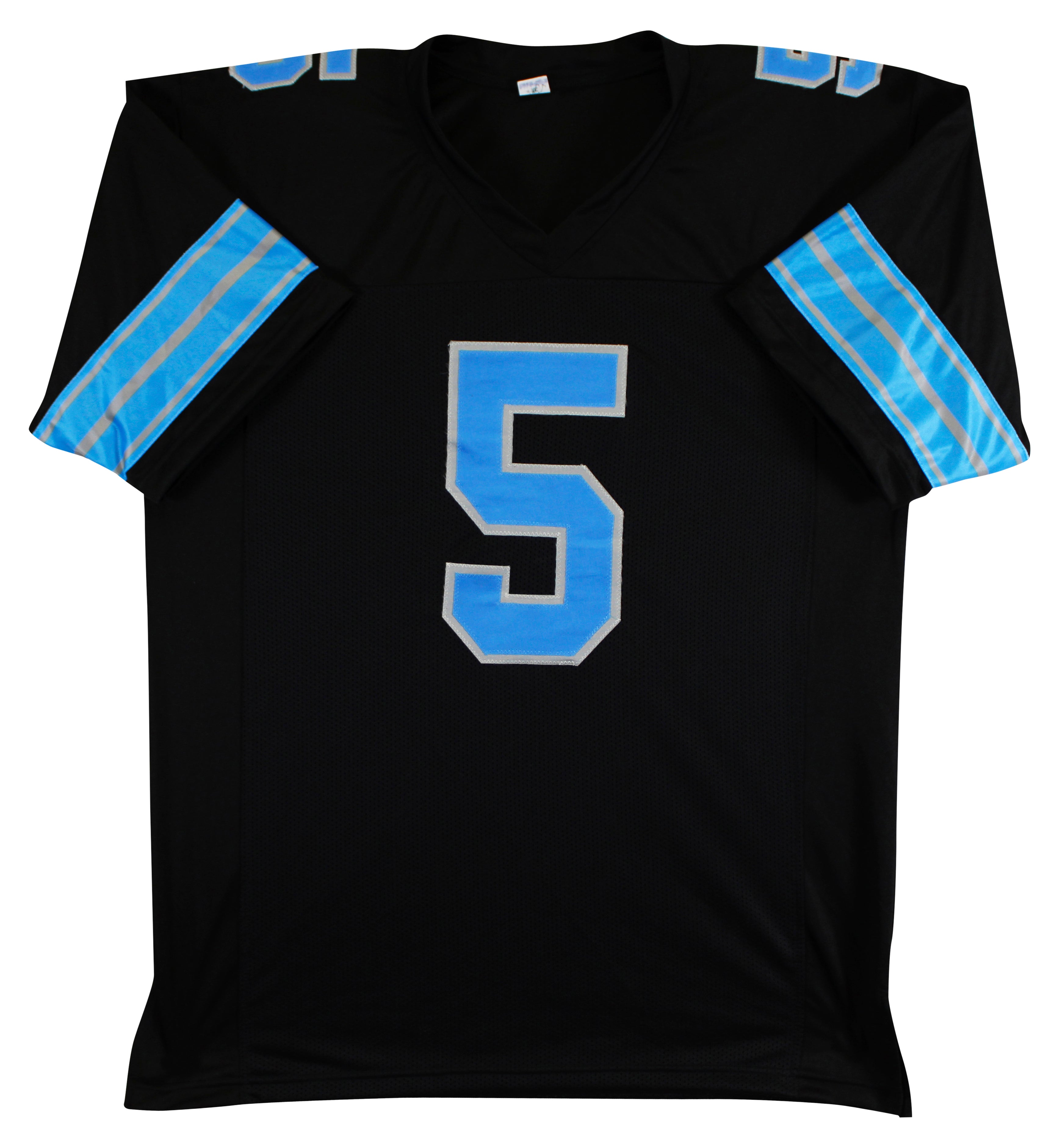 David Montgomery Authentic Signed Black Pro Style Jersey BAS Witnessed