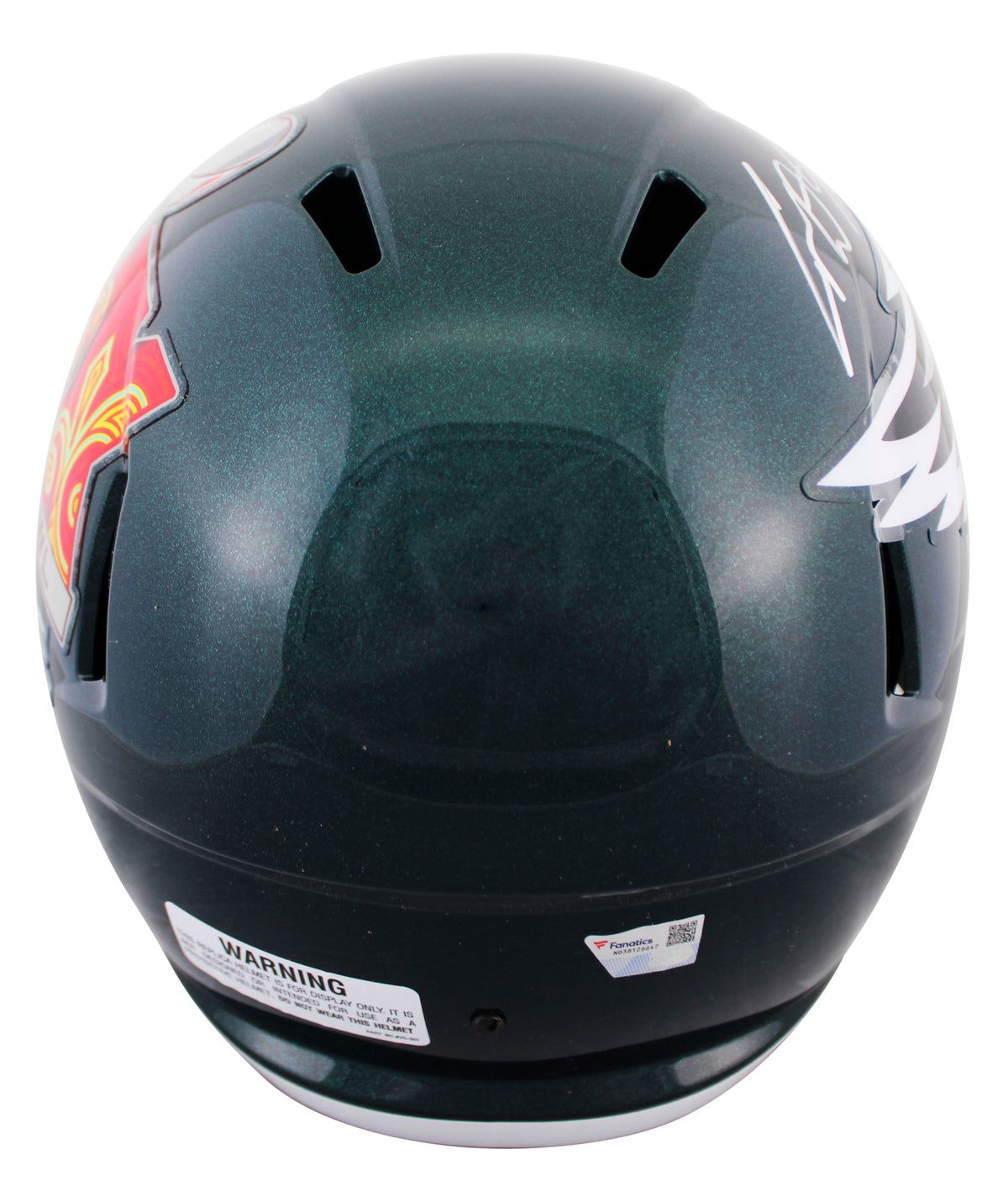 Eagles Cooper DeJean Signed Super Bowl LIX Champs F/S Speed Rep Helmet Fanatics