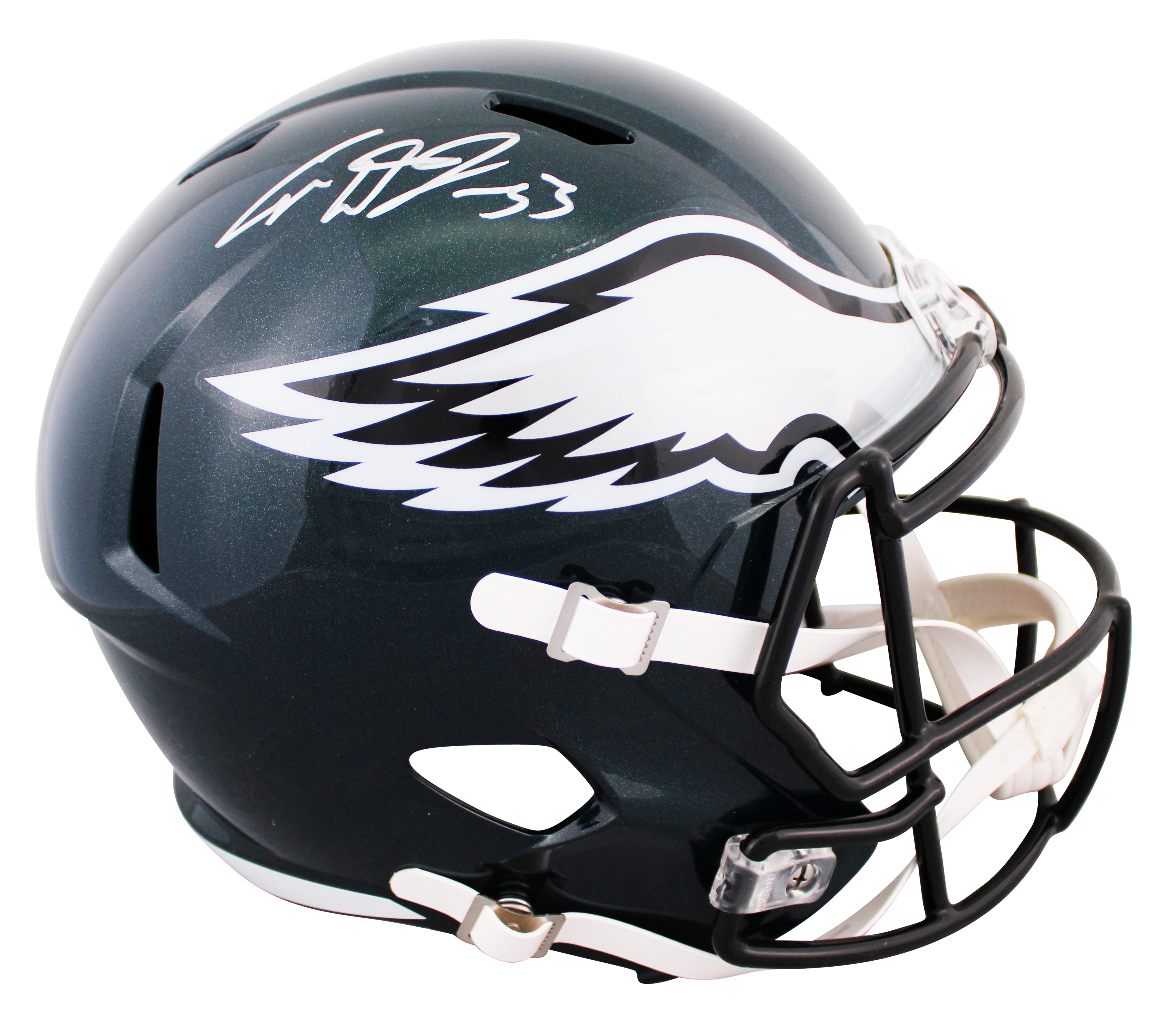 Eagles Cooper DeJean Authentic Signed Full Size Speed Rep Helmet Fanatics
