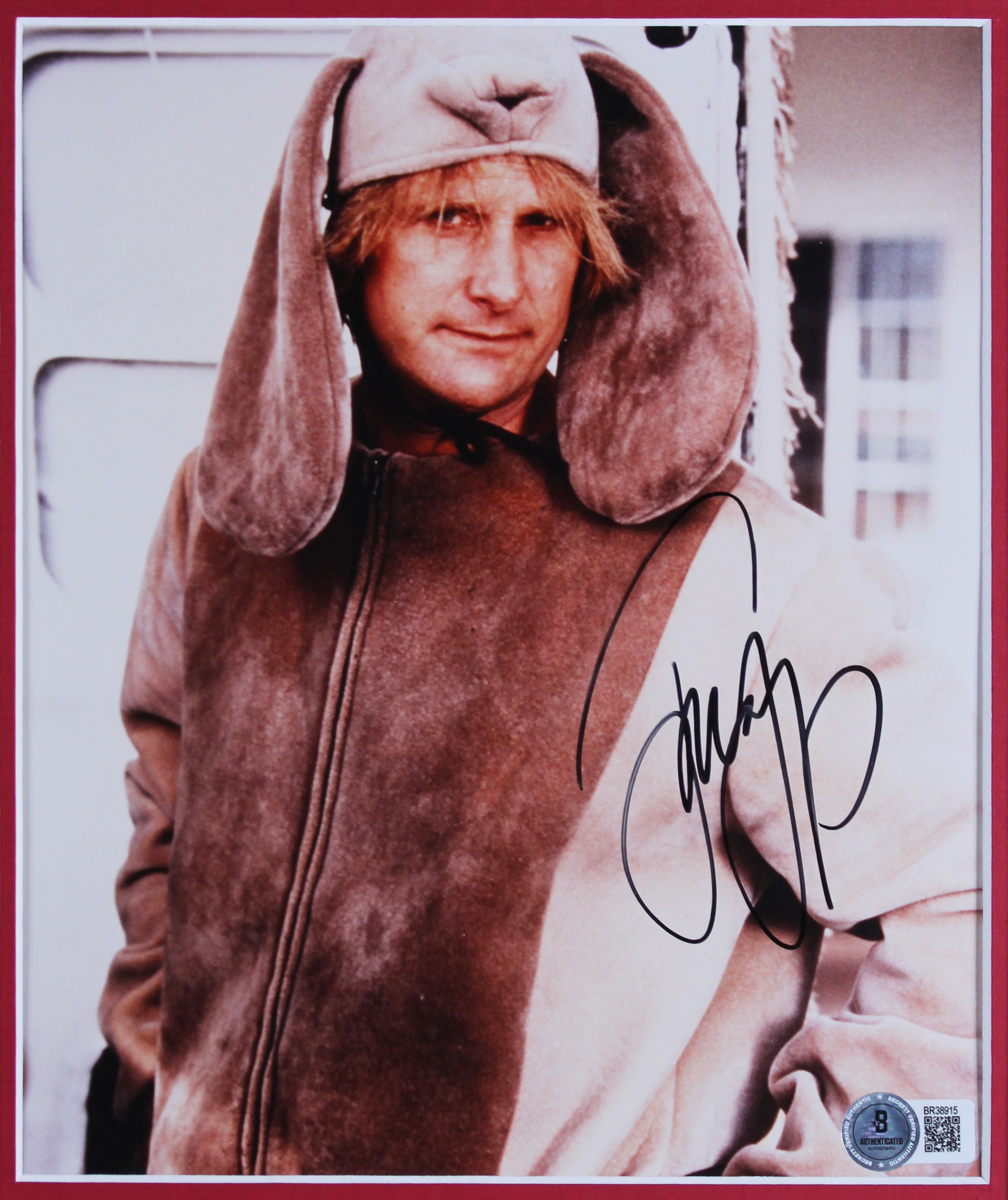 Jim Carrey & Jeff Daniels Dumb and Dumber Signed Framed Display BAS & JSA