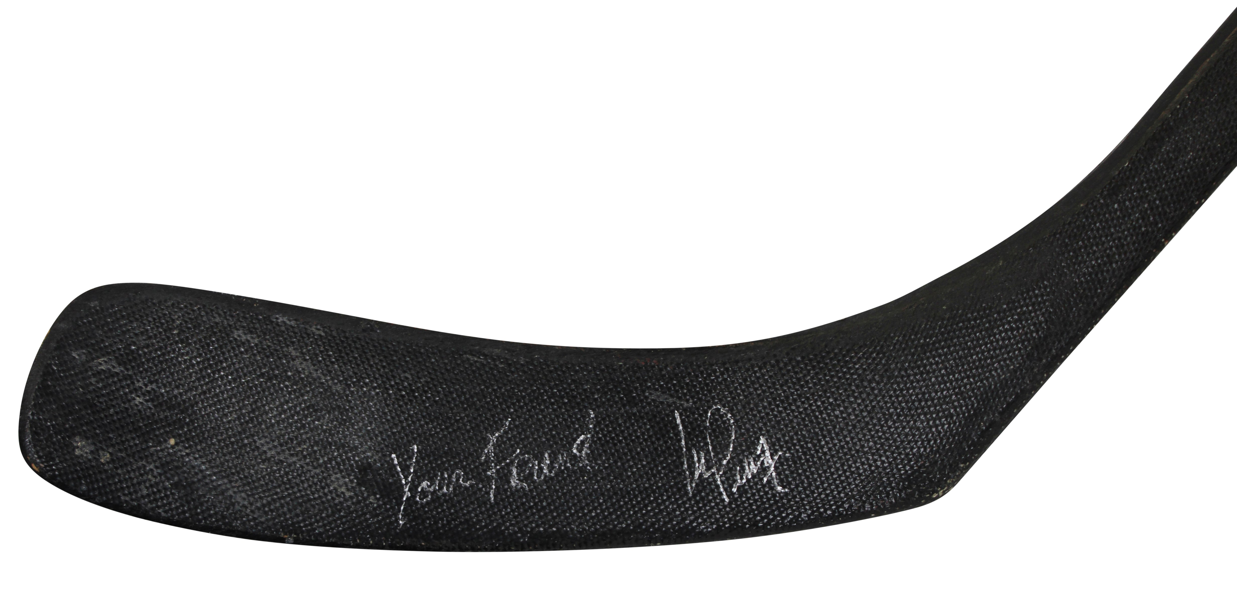 Coyotes Michel Petit Signed Sherwood P.M.P. 7000 Hockey Stick BAS #BU64333