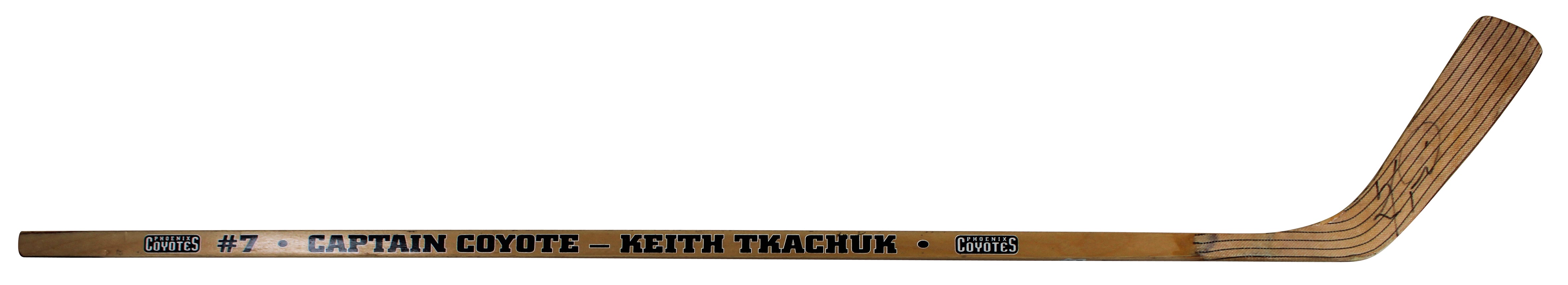Coyotes Keith Tkachuk Authentic Signed Hockey Stick Autographed BAS #BU64331