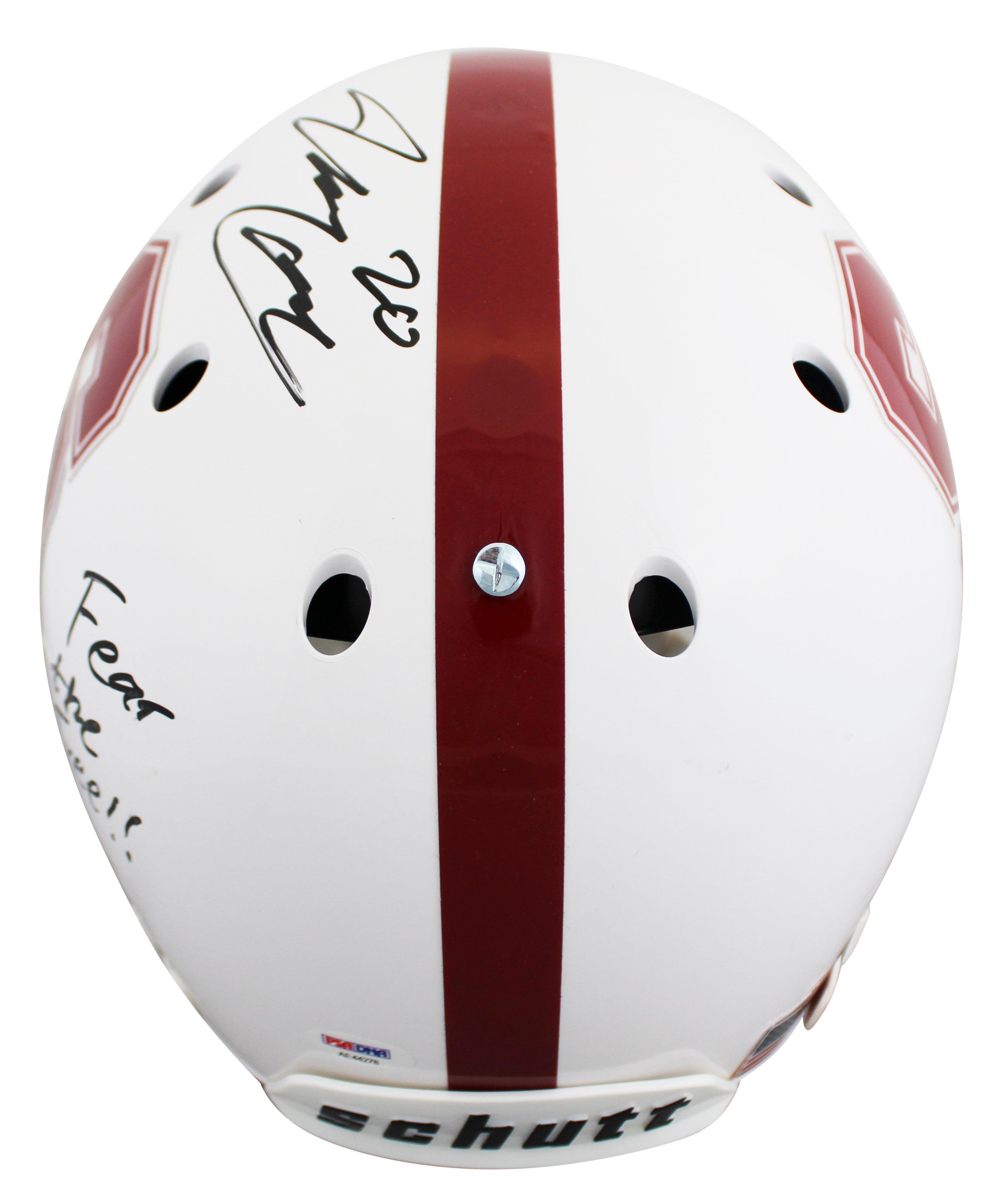 Stanford Bryce Love "Fear The Tree!!" Signed Schutt F/S Rep Helmet PSA #AE44278