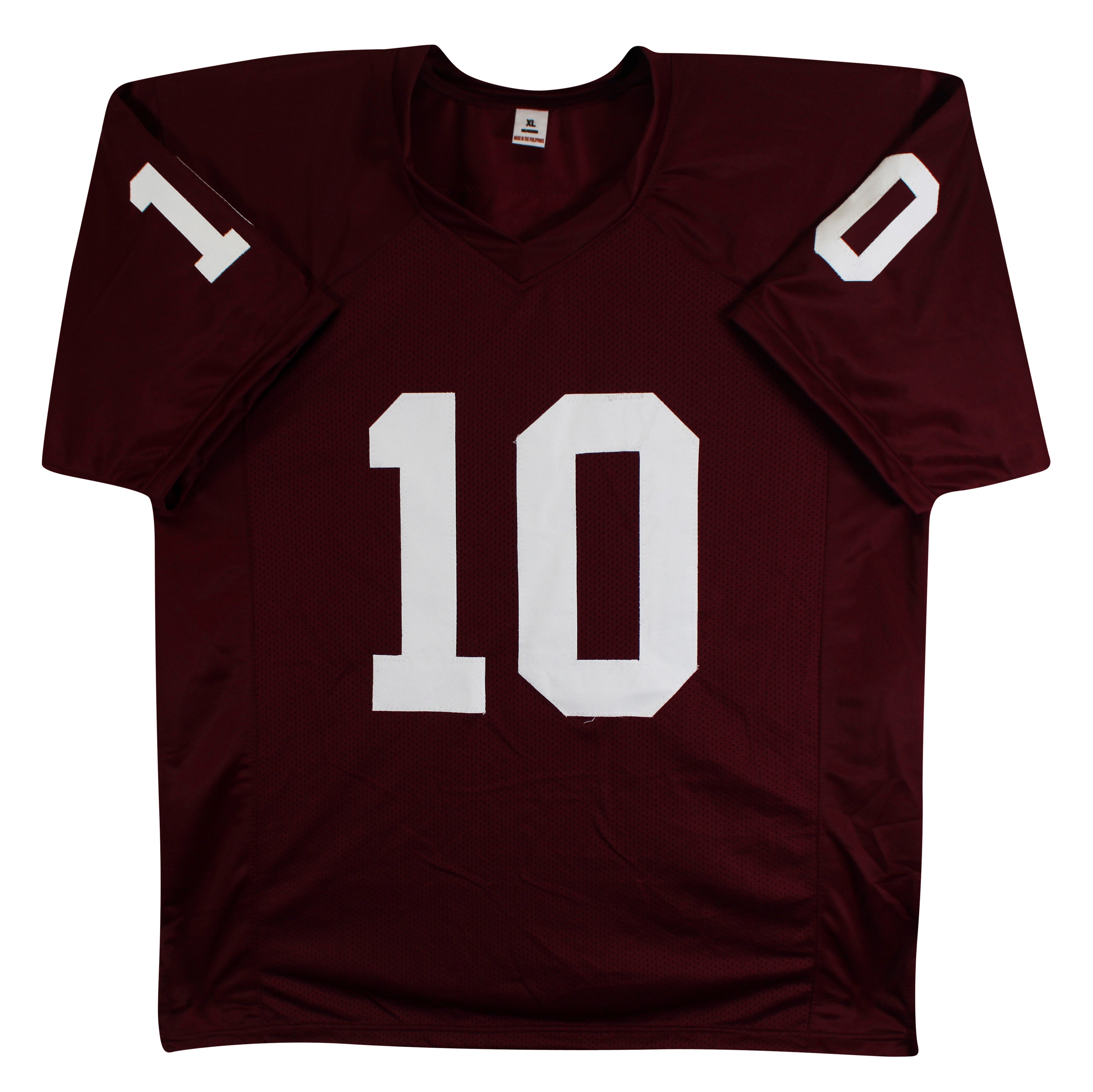 Oklahoma John Mateer Authentic Signed Maroon Pro Style Jersey BAS Witnessed