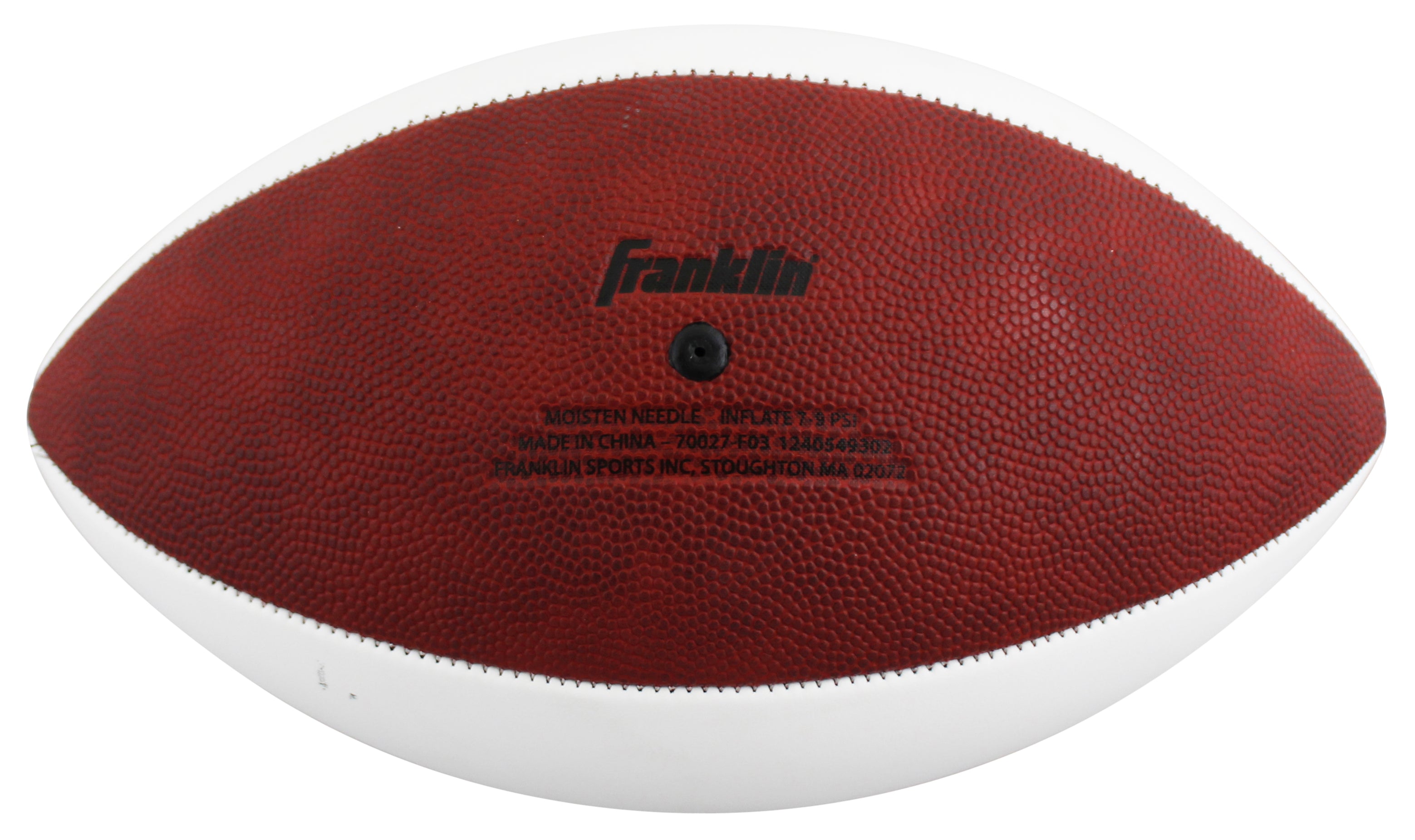 Cowboys Daryl "Moose" Johnston Signed White Panel Logo Football BAS W #2W963863