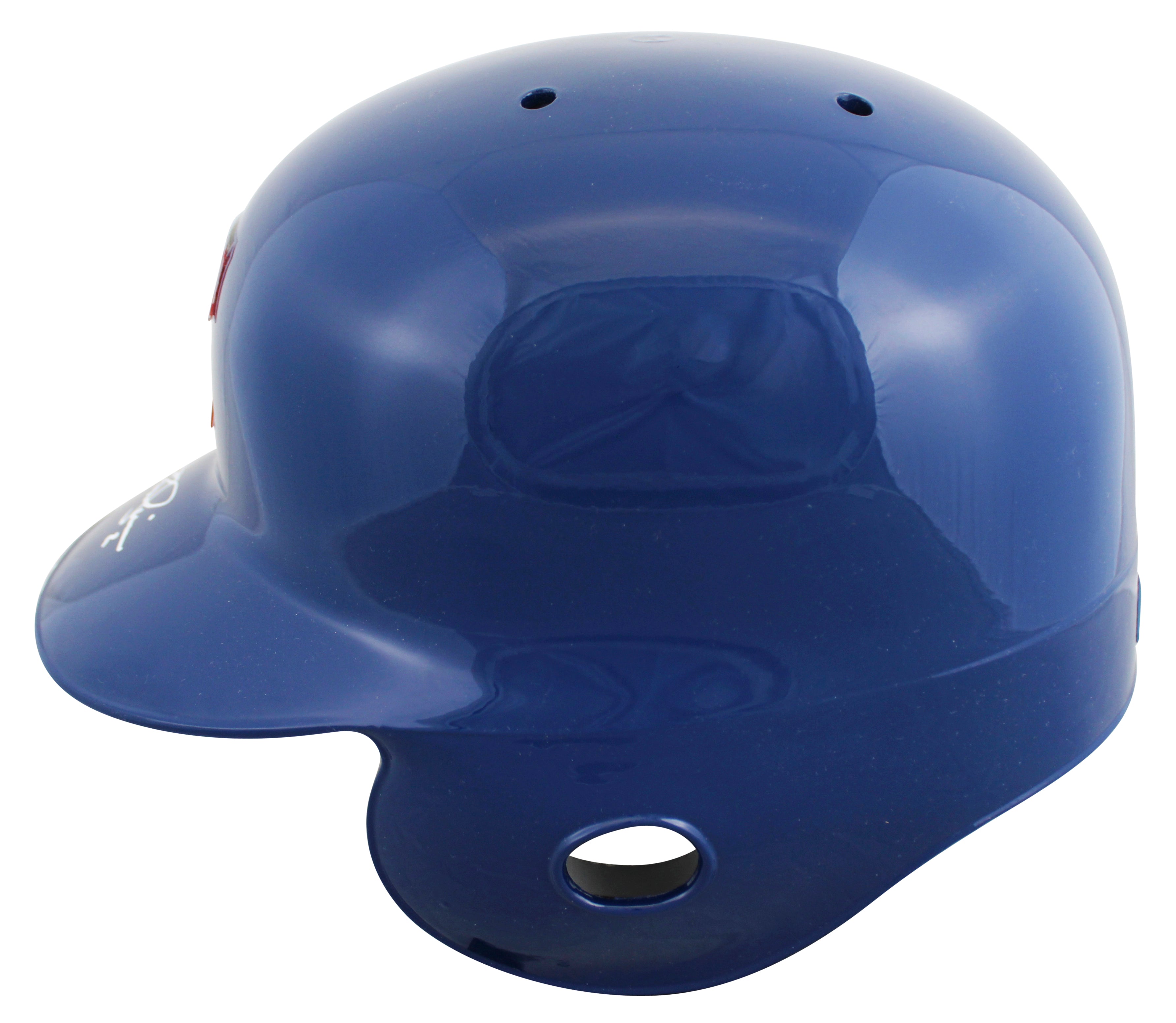 Rangers Marcus Semien Signed Full Size Authentic Batting Helmet BAS W #1W197395