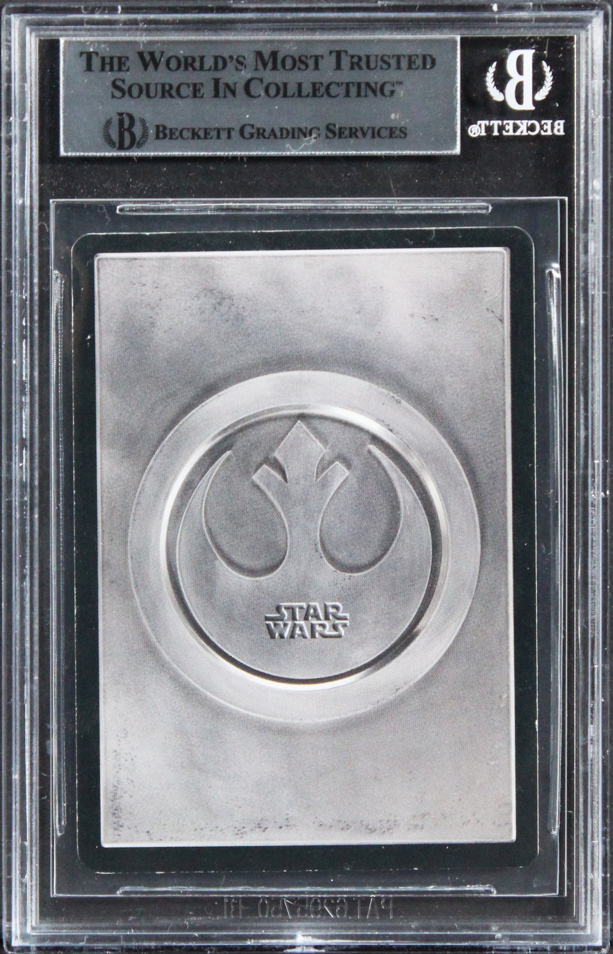 (3) Daniels, Baker, Taylor Signed 1995 Star Wars Premiere #249 Card BAS Slabbed