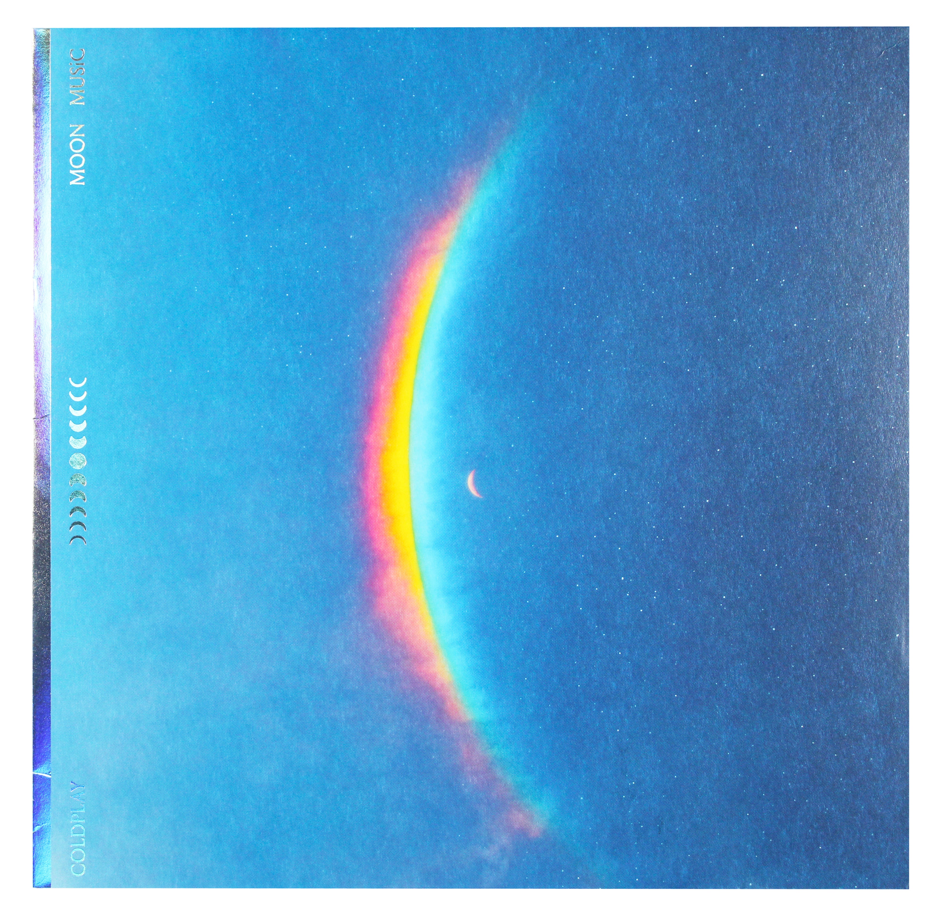 Coldplay Martin, Berryman +2 Signed Moon Music Album Flat w/ Album JSA #CB59756