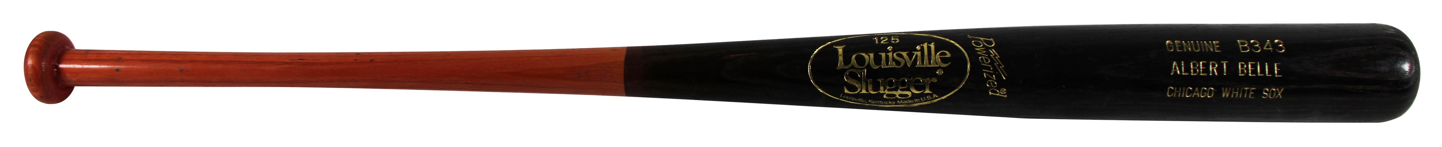 White Sox Albert Belle Louisville Slugger Player Model Baseball Bat Un-signed