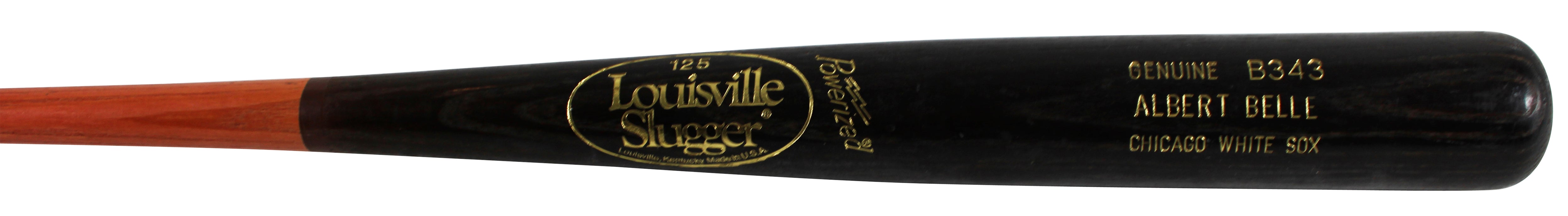White Sox Albert Belle Louisville Slugger Player Model Baseball Bat Un-signed