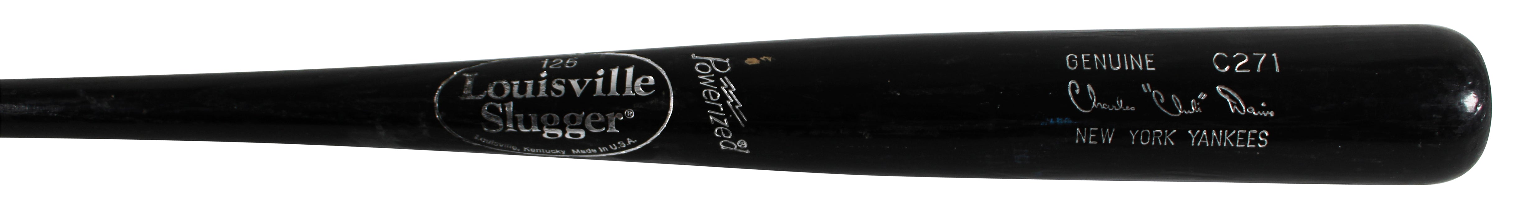 Yankees Chili Davis Louisville Slugger Player Model Baseball Bat Un-signed