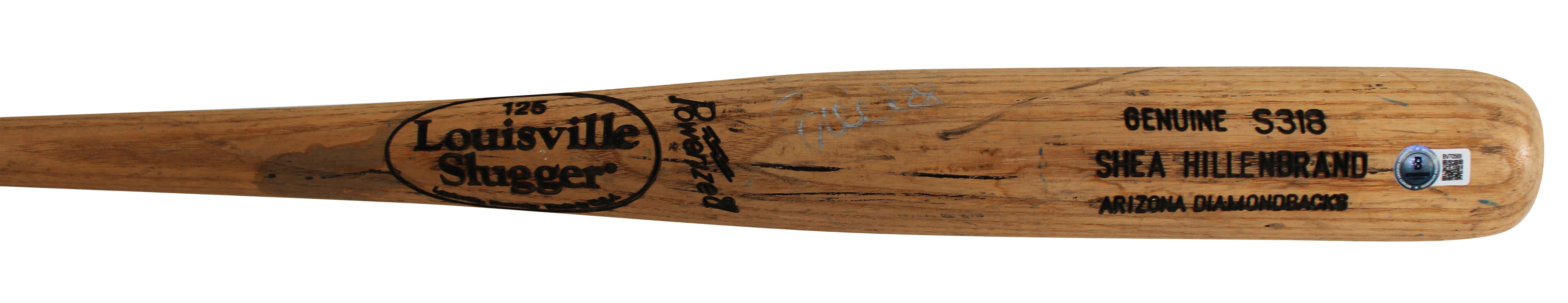 Shea Hillenbrand Signed Game Used Louisville Slugger Player Model Broken Bat BAS