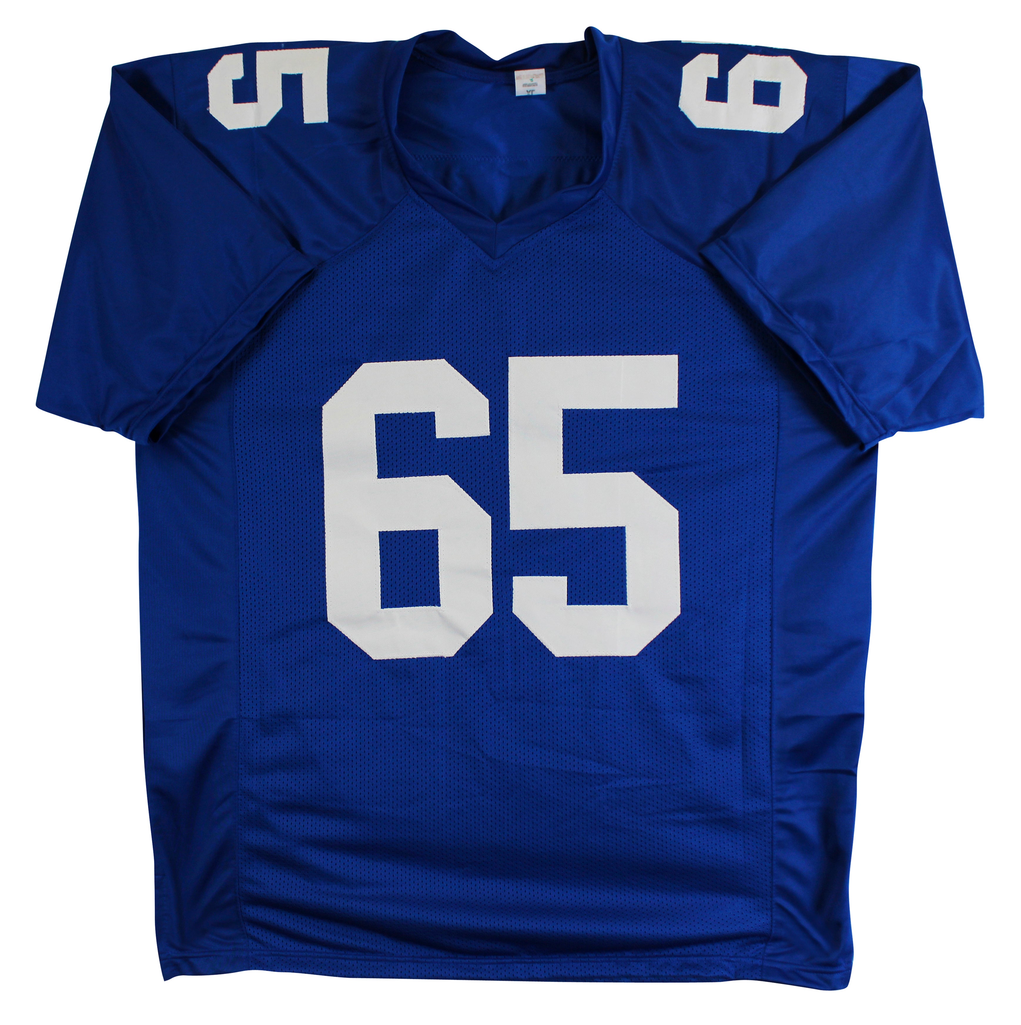 Francis Mauigoa Authentic Signed Blue Pro Style Jersey Autographed JSA