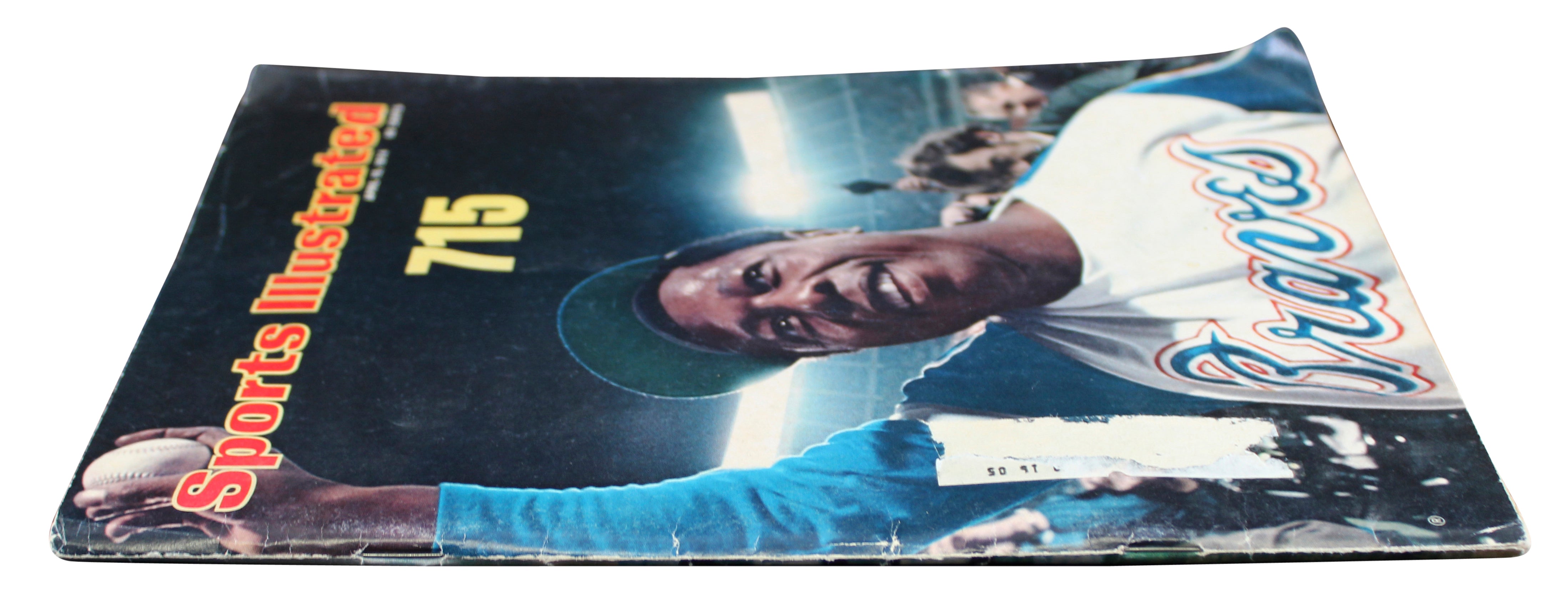 Hank Aaron April 15, 1974 Sports Illustrated Magazine Un-signed