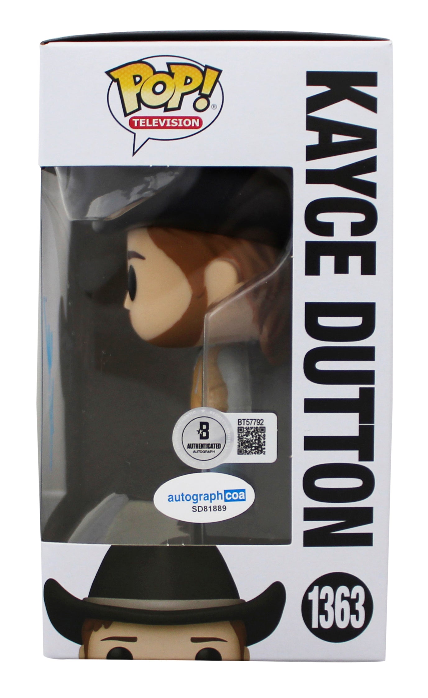 Luke Grimes Yellowstone Signed Kayce Dutton #1363 Funko Pop Figure BAS #BT57792