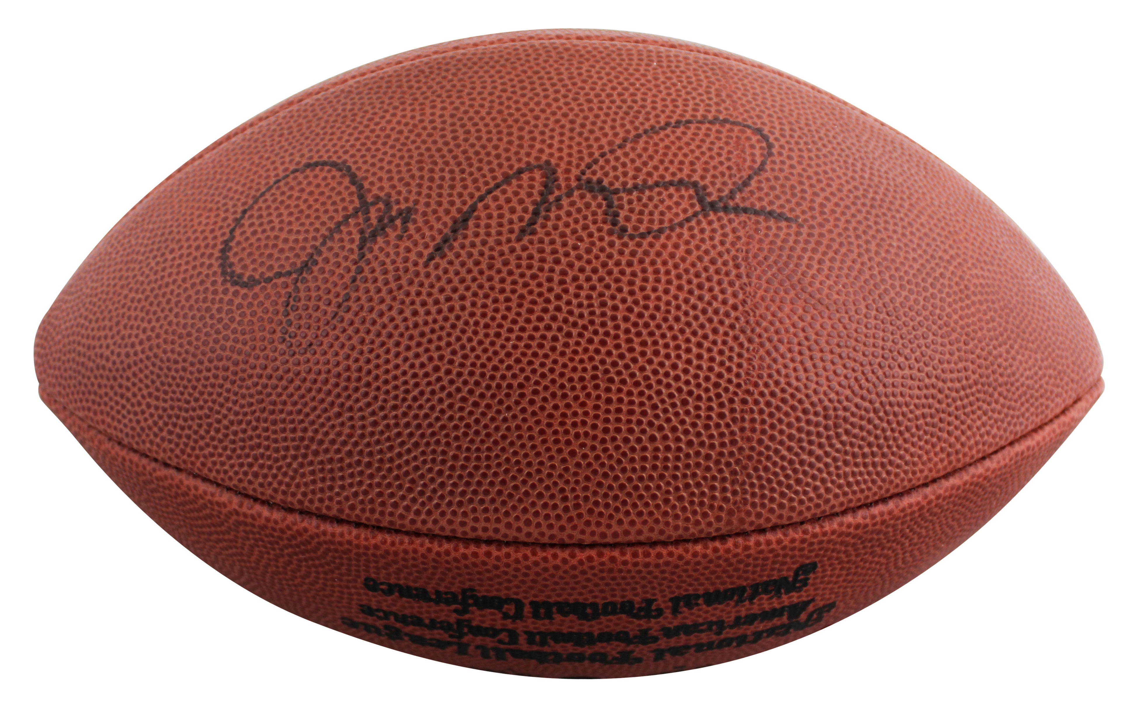 49ers Joe Montana Authentic Signed Wilson Official Nfl Football BAS #BV70238