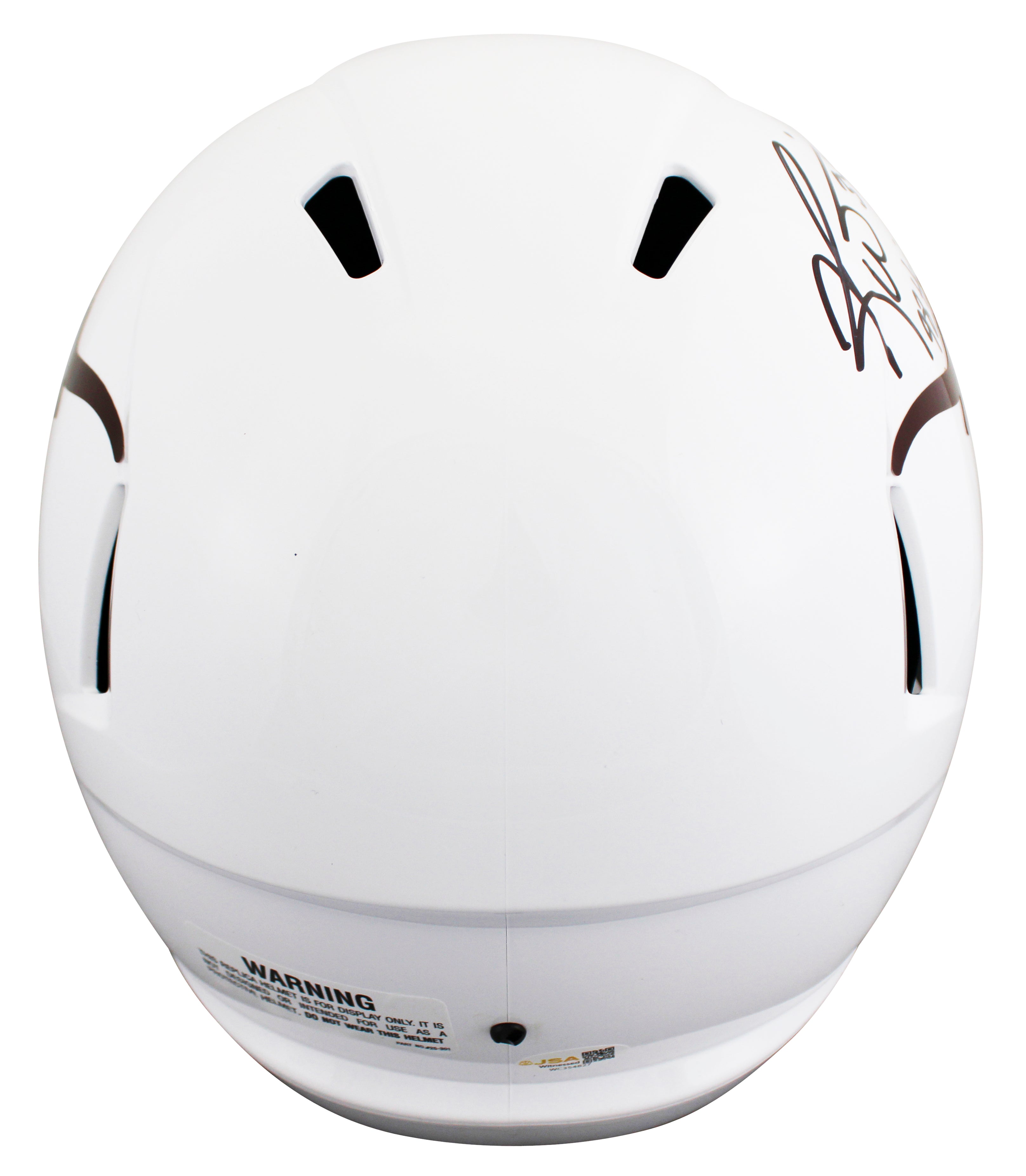 Texas Ricky Williams "98 Heisman" Signed Full Size Speed Rep Helmet JSA Witness