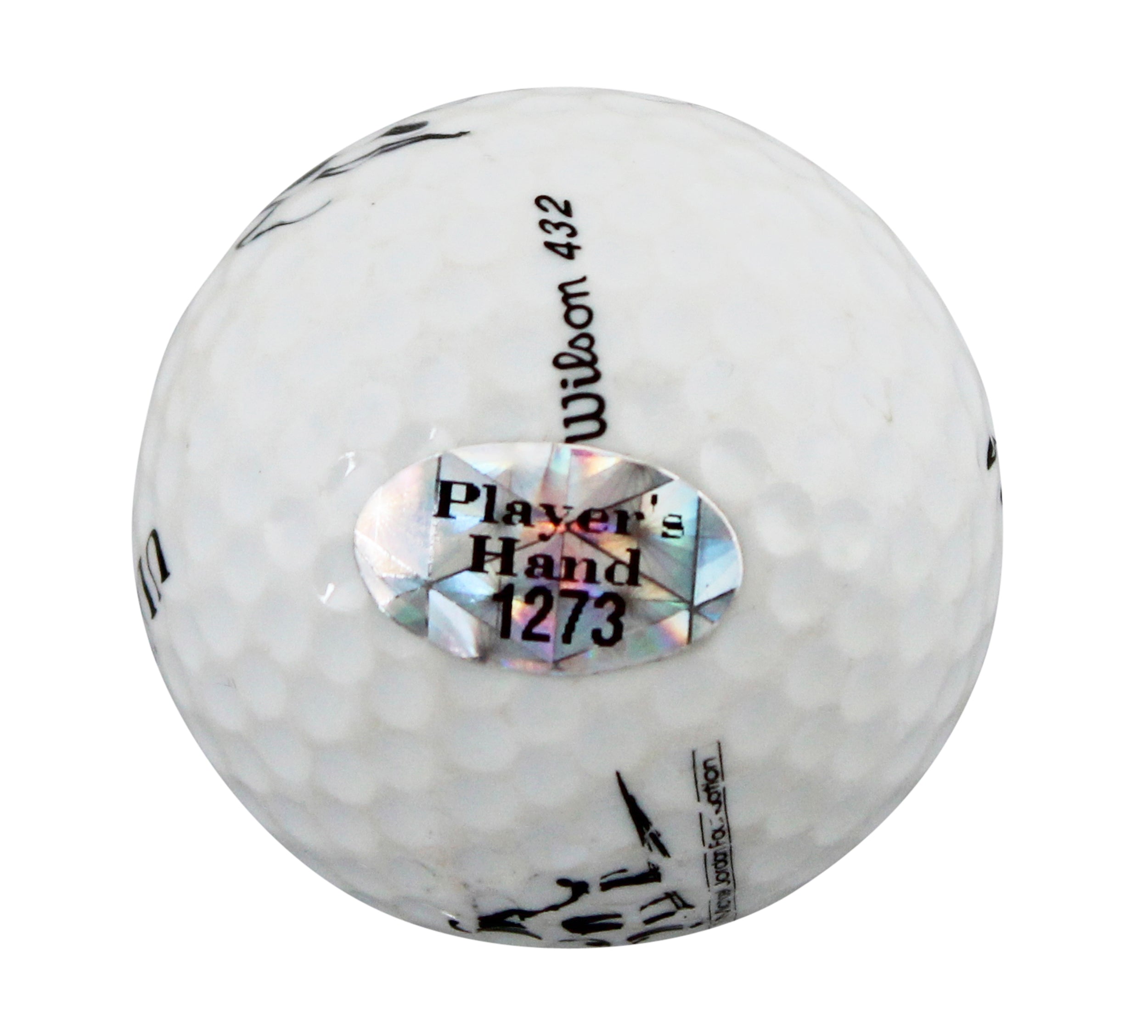 Michael Jordan Signed MJ Celebrity Golf Classic Match Used Golf Ball UDA & BAS