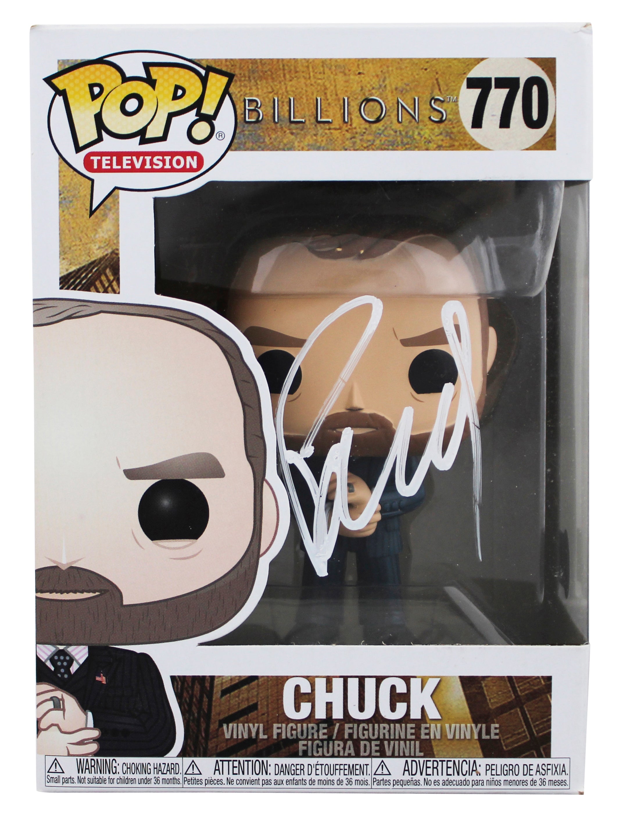 Paul Giamatti Billions Signed Chuck #770 Funko Pop Vinyl Figure BAS #BT57778