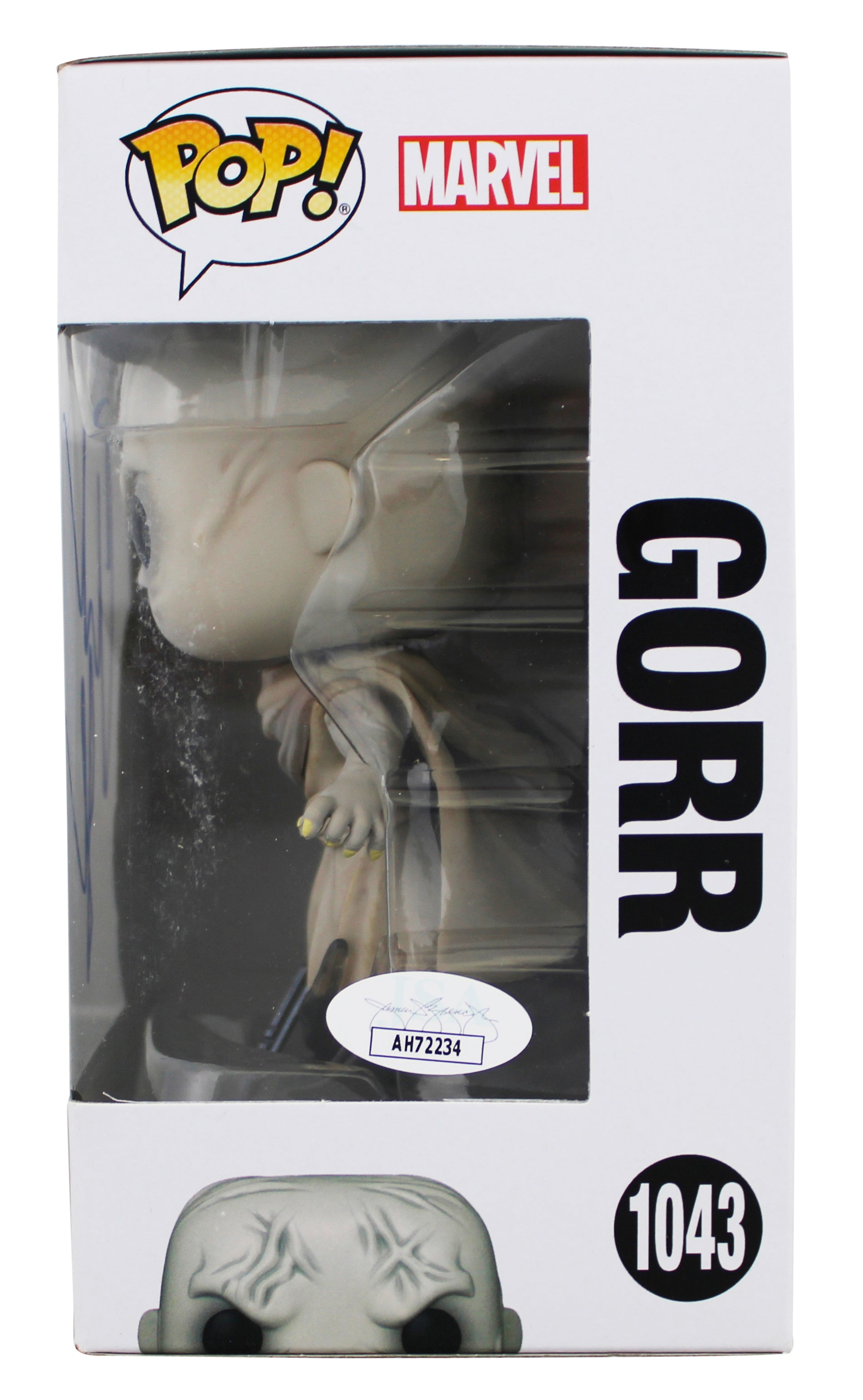 Christian Bale Thor Signed Gorr #1043 Funko Pop Vinyl Figure JSA #AH72234